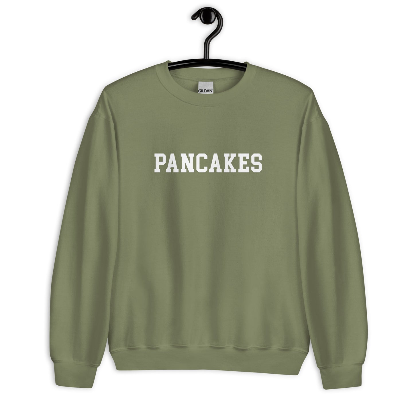 Pancakes Sweatshirt - Straight Font