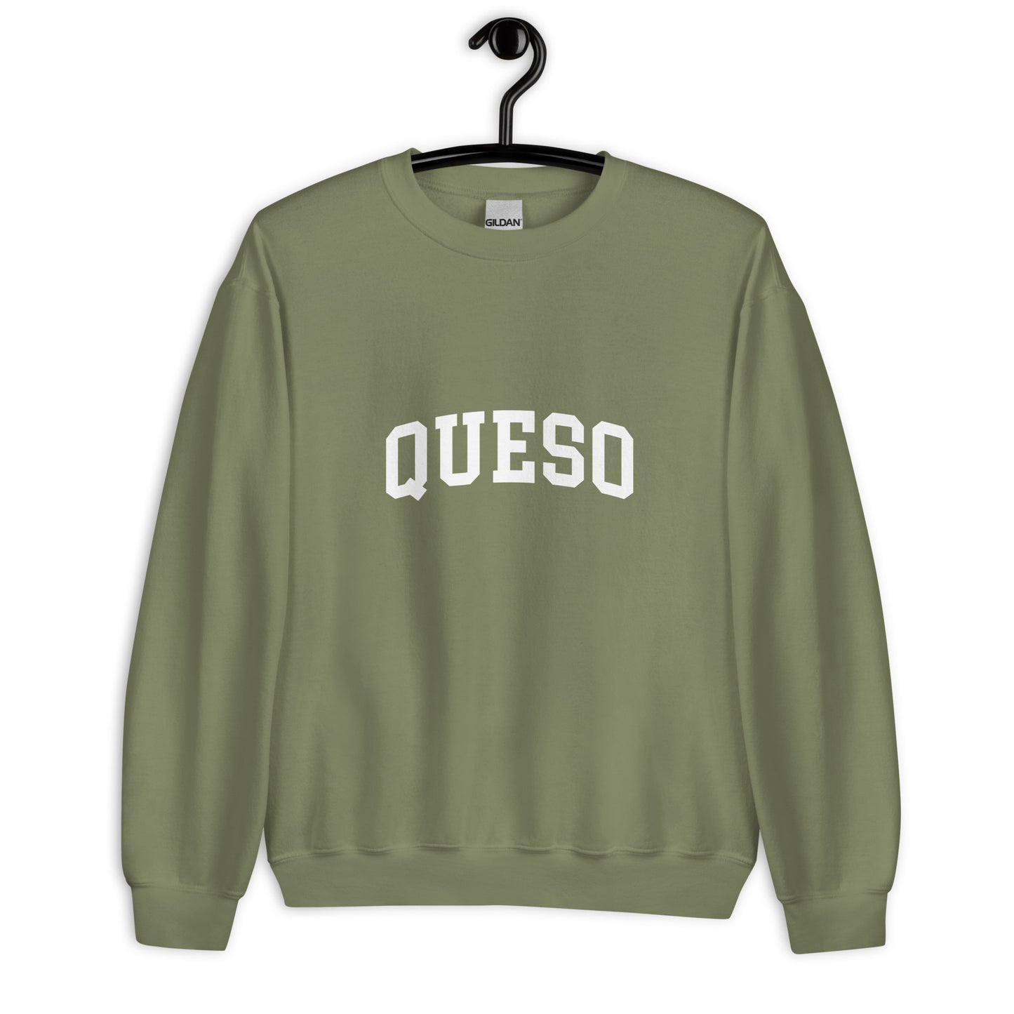 Queso Sweatshirt - Arched Font