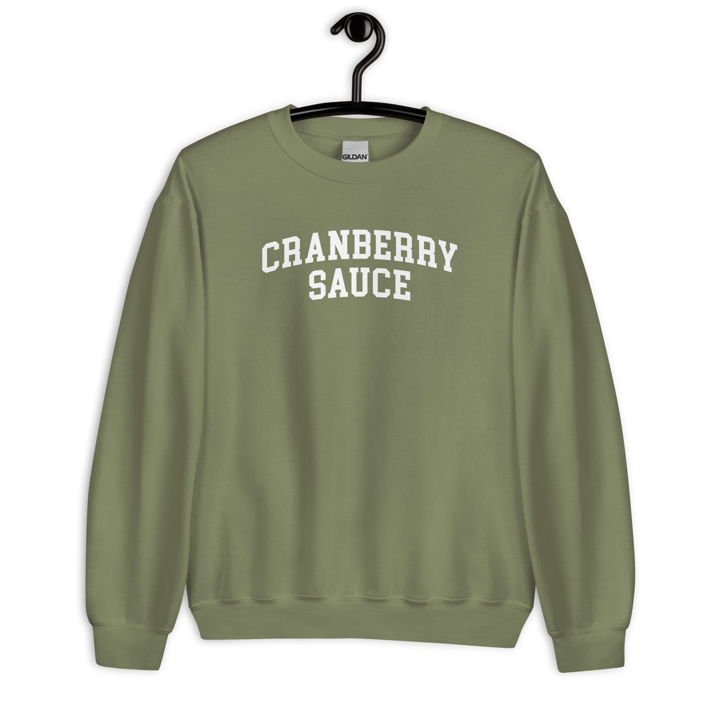 Cranberry Sauce Sweatshirt - Arched Font