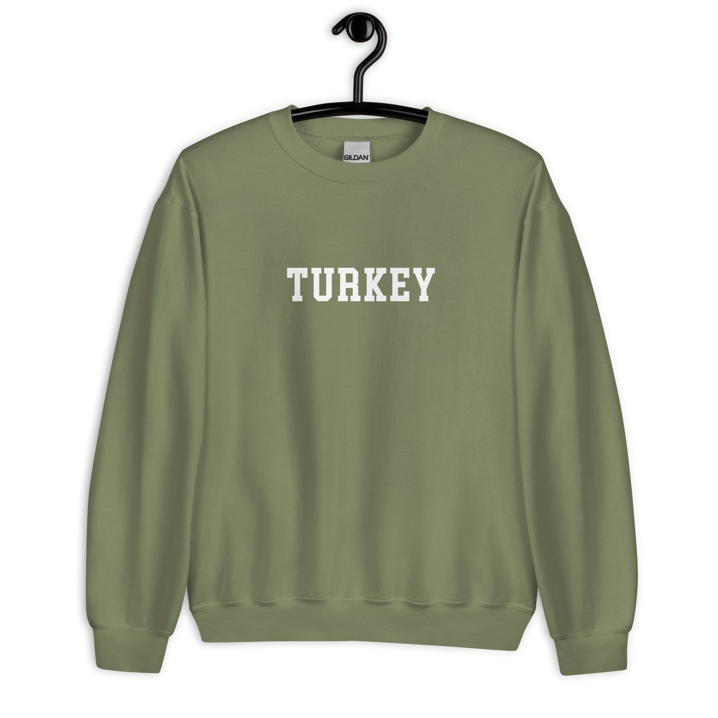 Turkey Sweatshirt - Straight Font