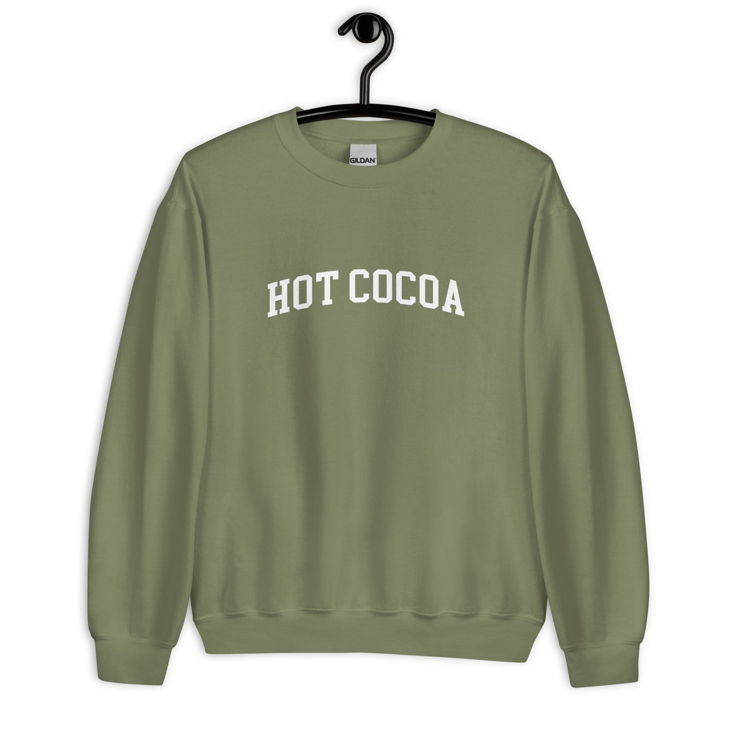 Hot Cocoa Sweatshirt - Arched Font