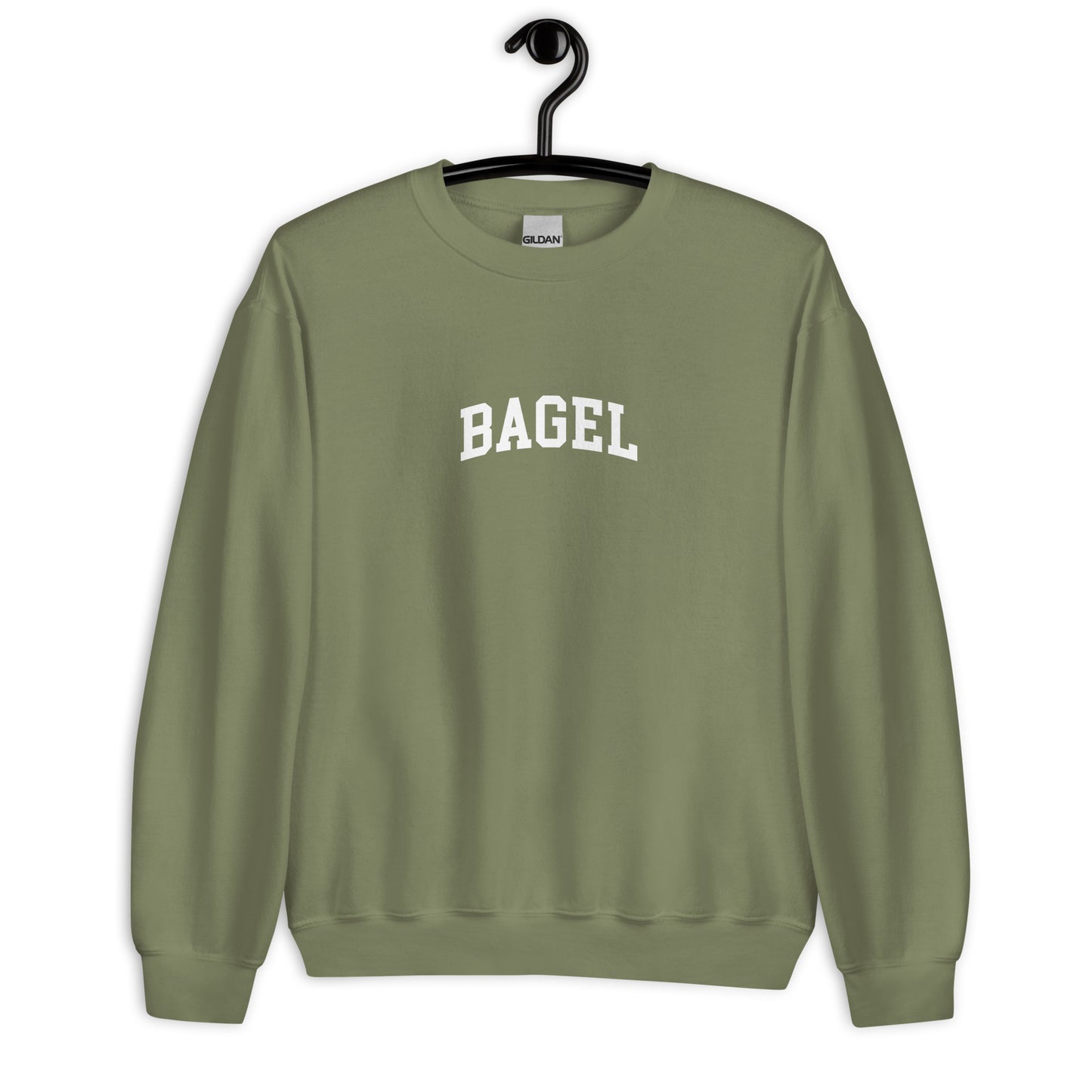 Bagel Sweatshirt - Arched Font