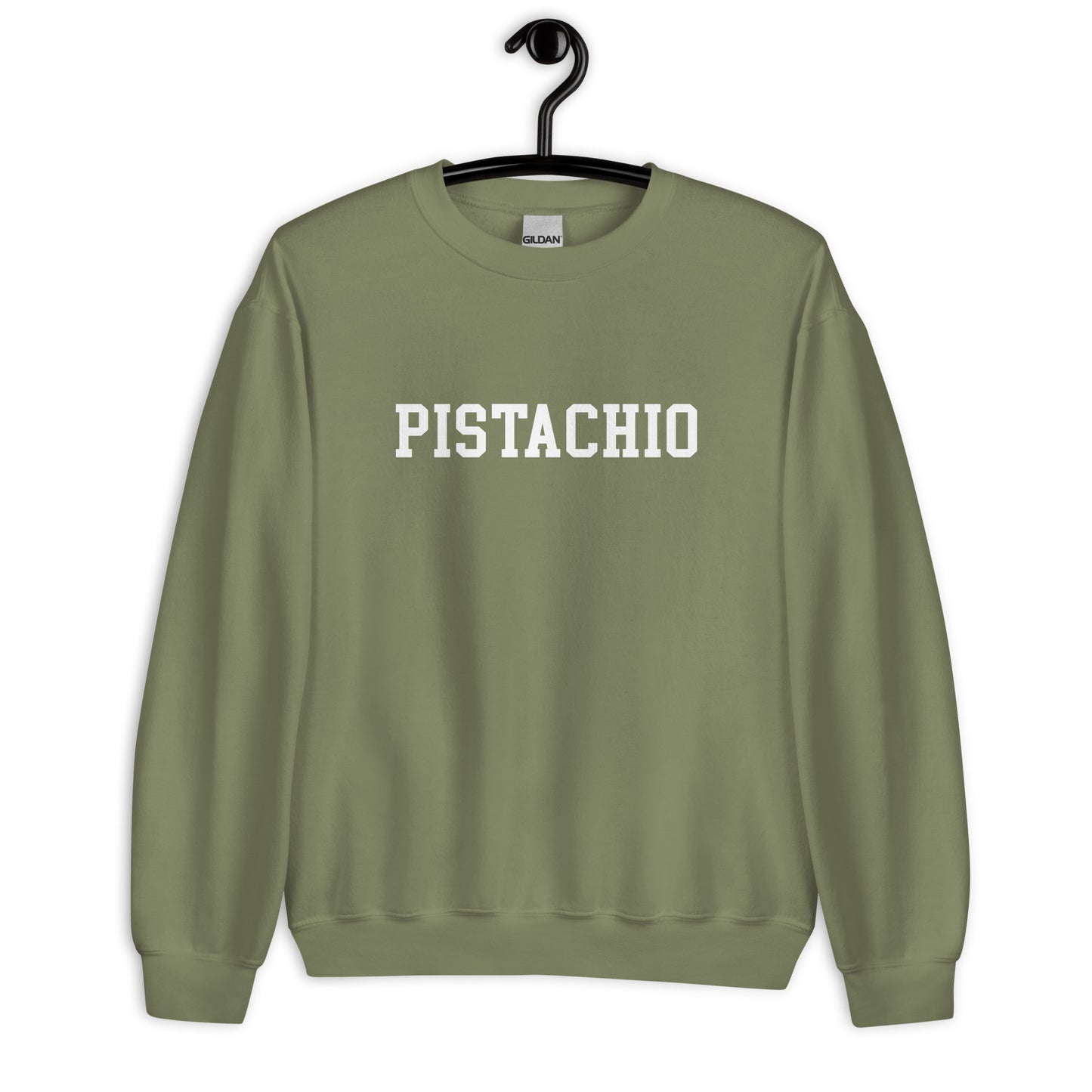 Pistachio Sweatshirt - Straight Font