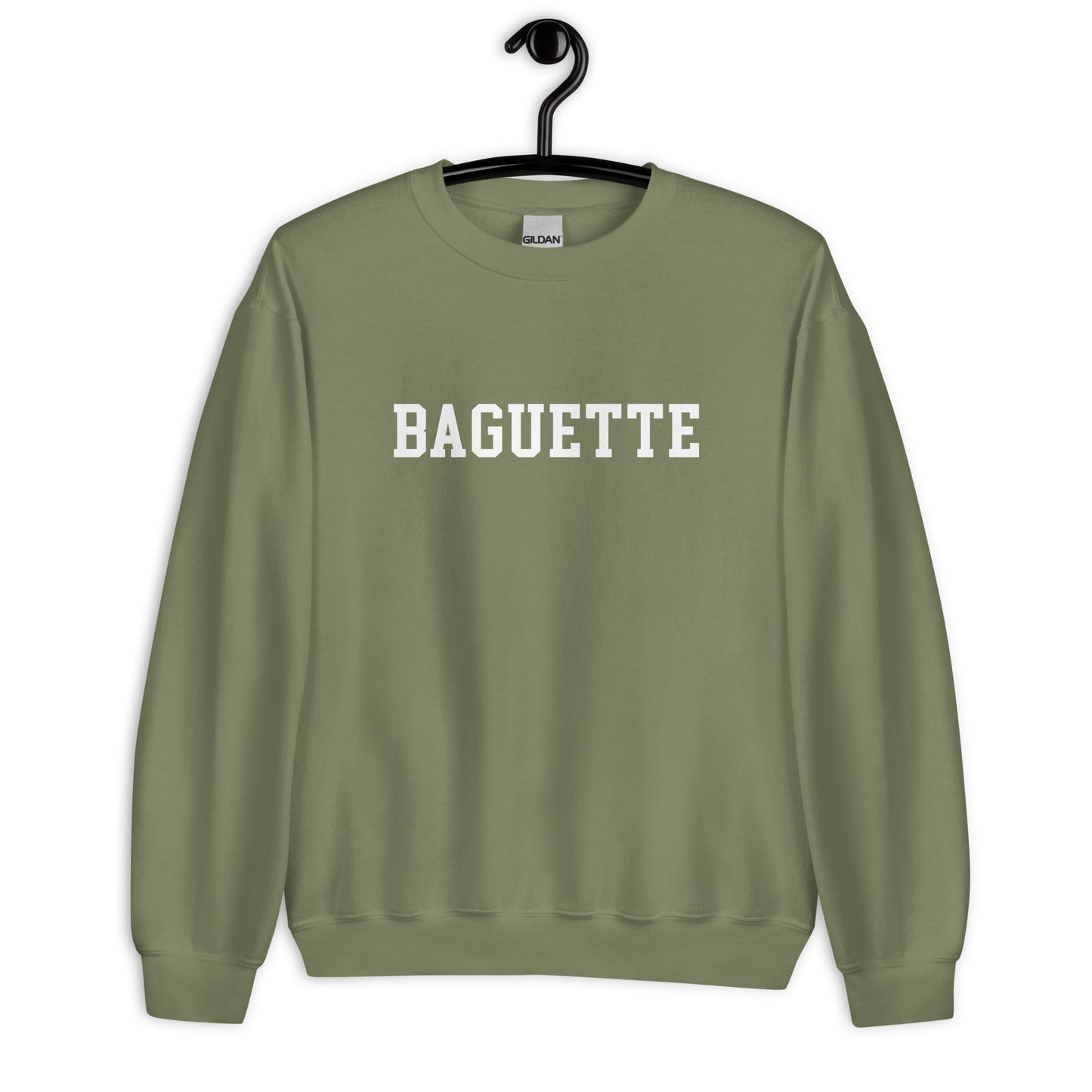 Baguette Sweatshirt - Straight Font