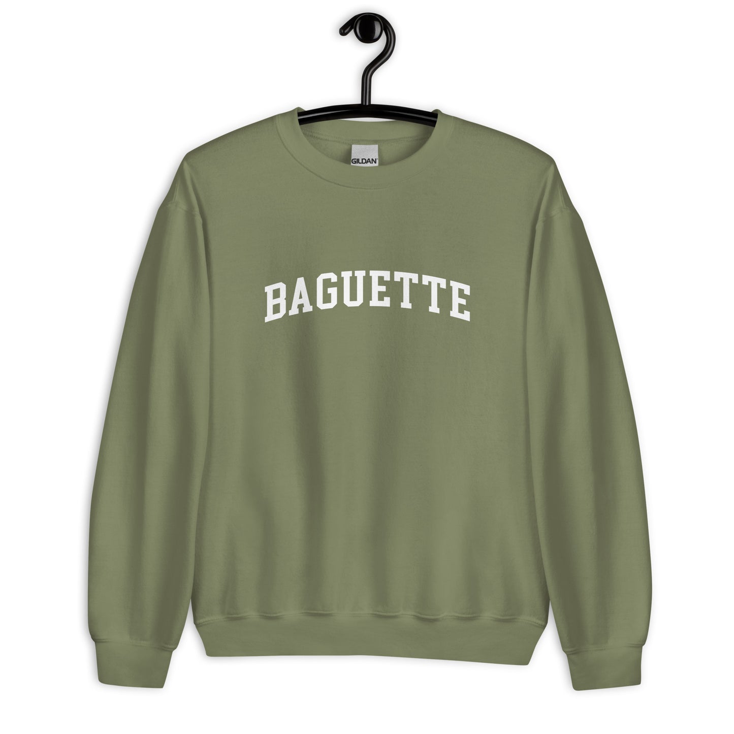 Baguette Sweatshirt - Arched Font