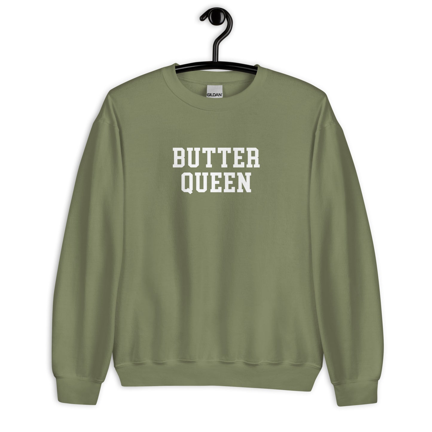 Butter Queen Sweatshirt - Straight Font