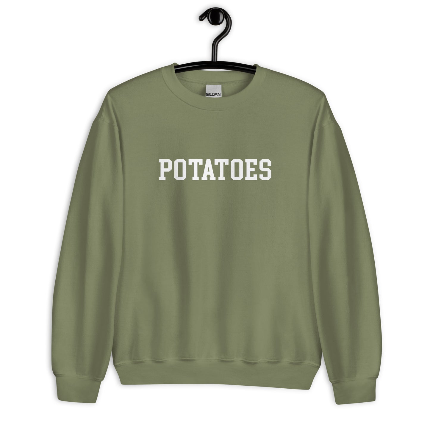 Potatoes Sweatshirt - Straight Font