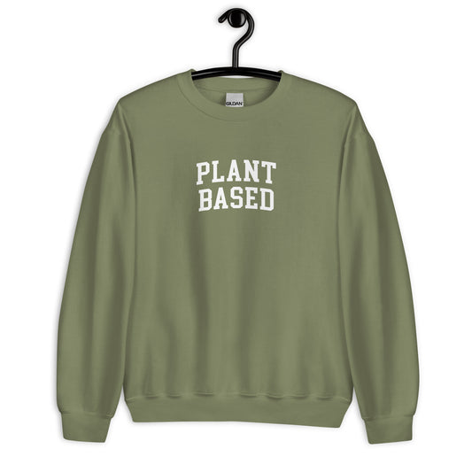 Plant Based Sweatshirt - Arched Font