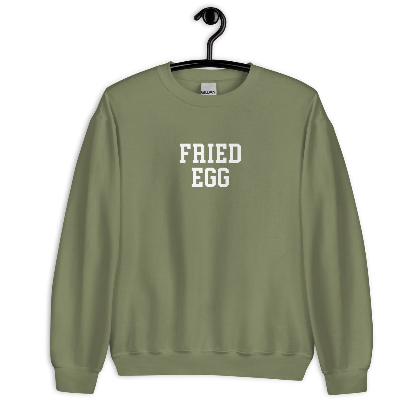 Fried Egg Sweatshirt - Straight Font