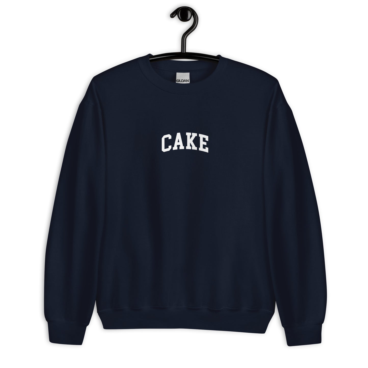 Cake Sweatshirt - Arched Font