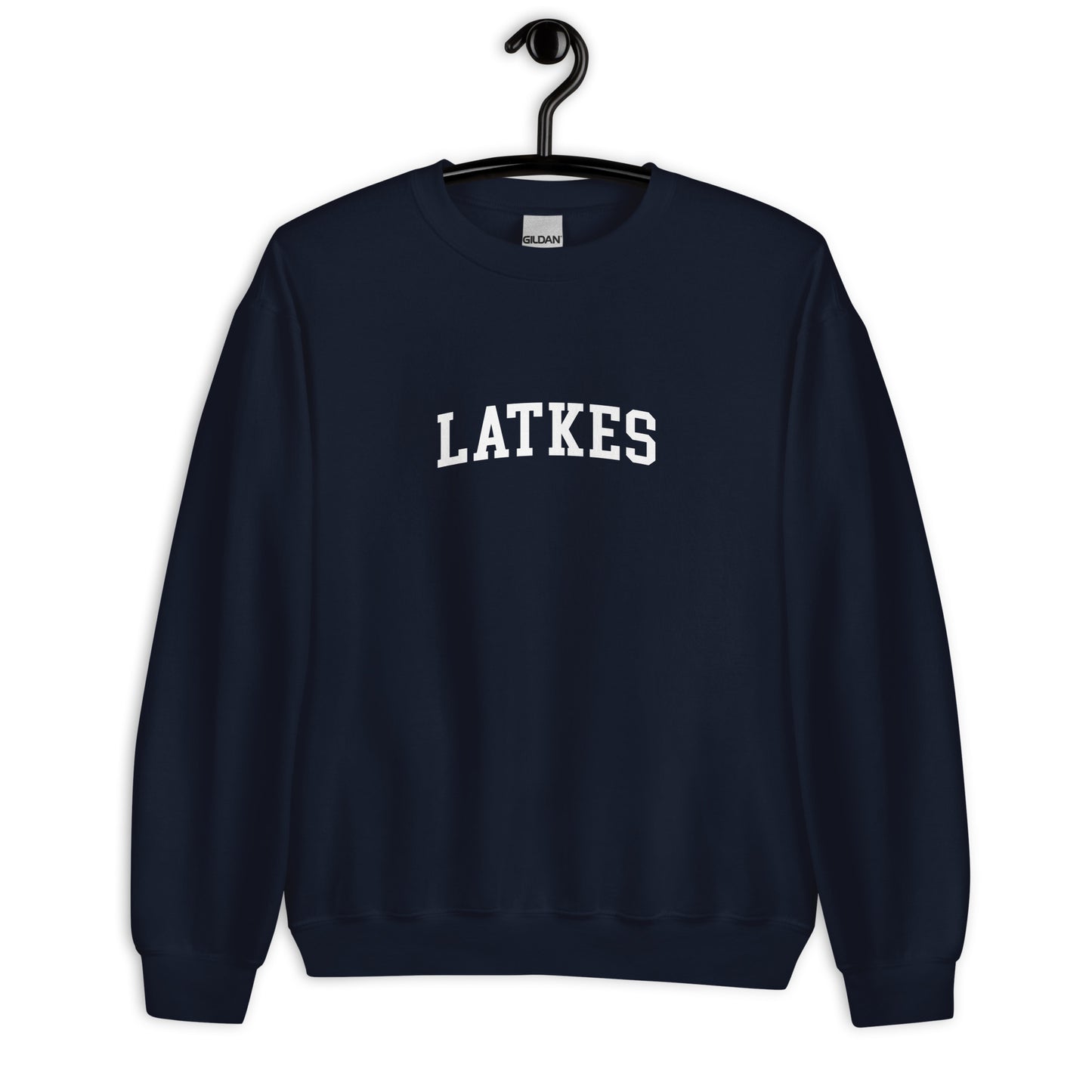 Latkes Sweatshirt - Arched Font