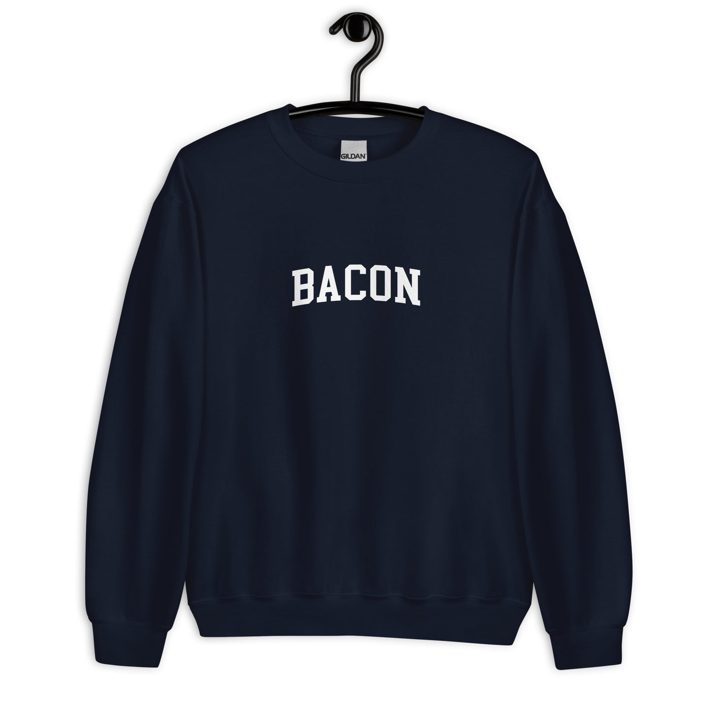 Bacon Sweatshirt - Arched Font