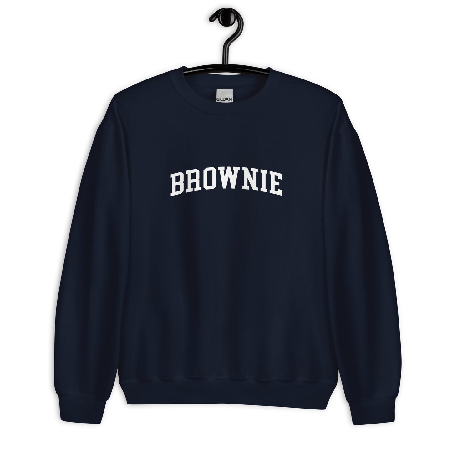 Brownie Sweatshirt - Arched Font