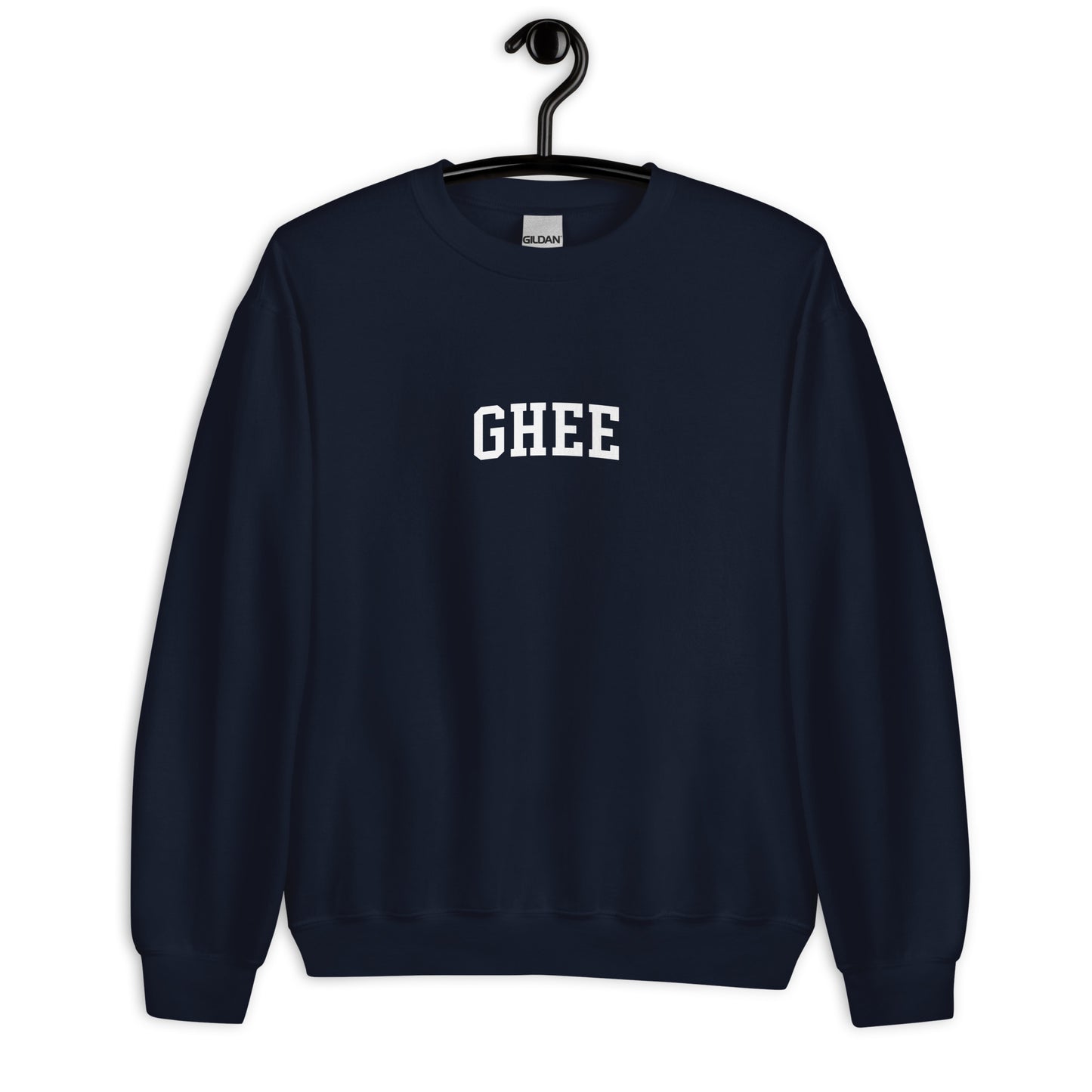 Ghee Sweatshirt - Arched Font