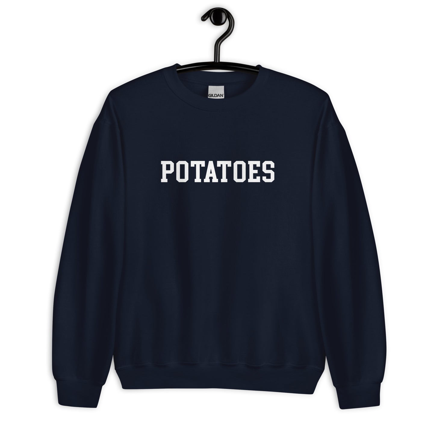 Potatoes Sweatshirt - Straight Font