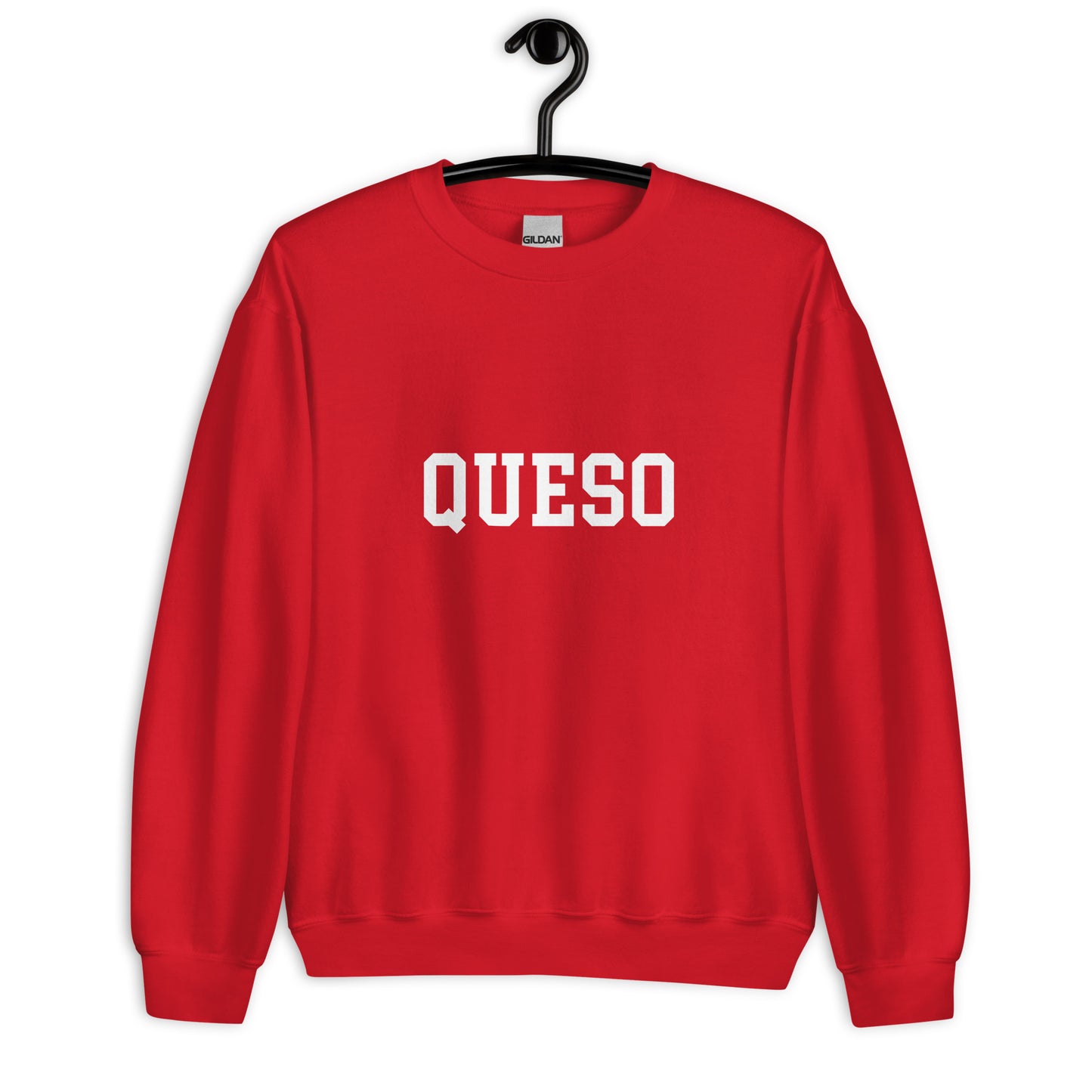 Queso Sweatshirt - Straight Font