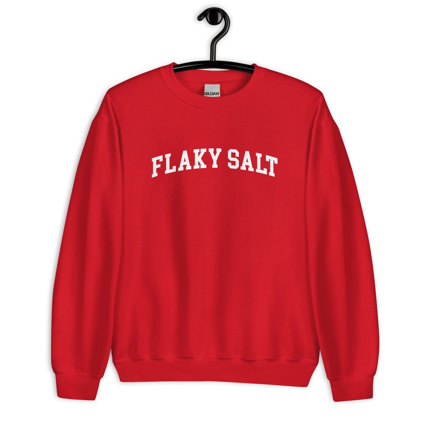 Flaky Salt Sweatshirt - Arched Font