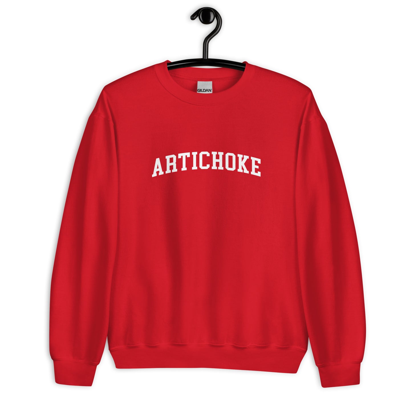 Artichoke Sweatshirt - Arched Font