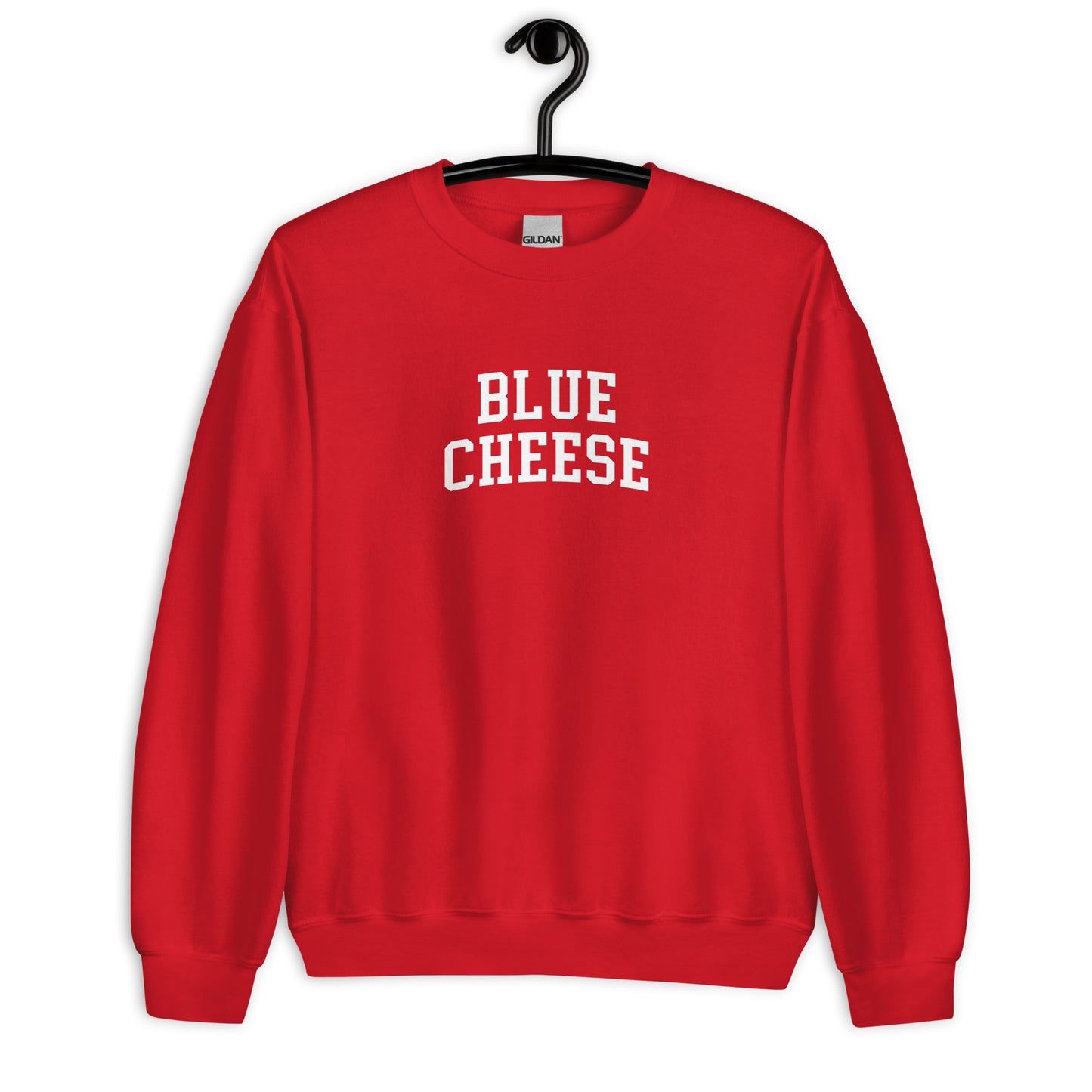 Blue Cheese Sweatshirt - Arched Font