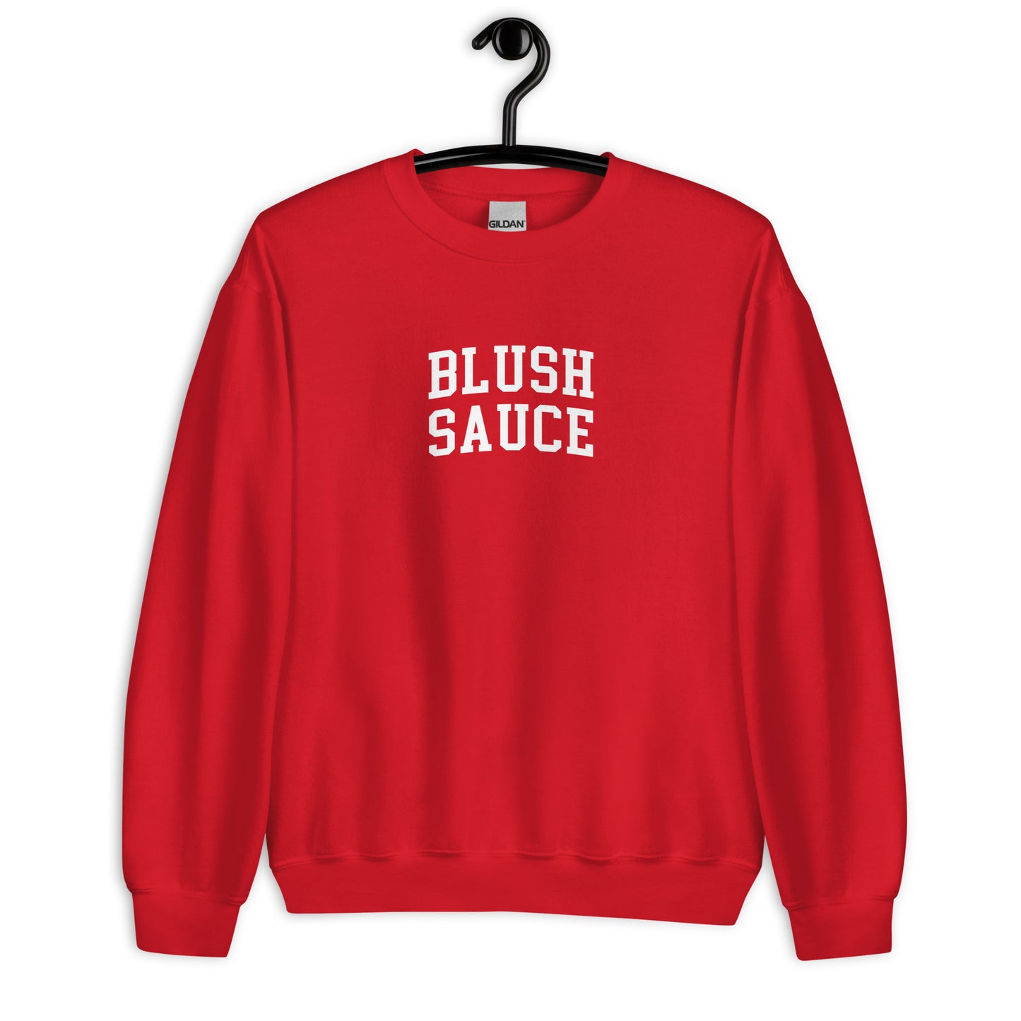 Blush Sauce Sweatshirt - Arched Font