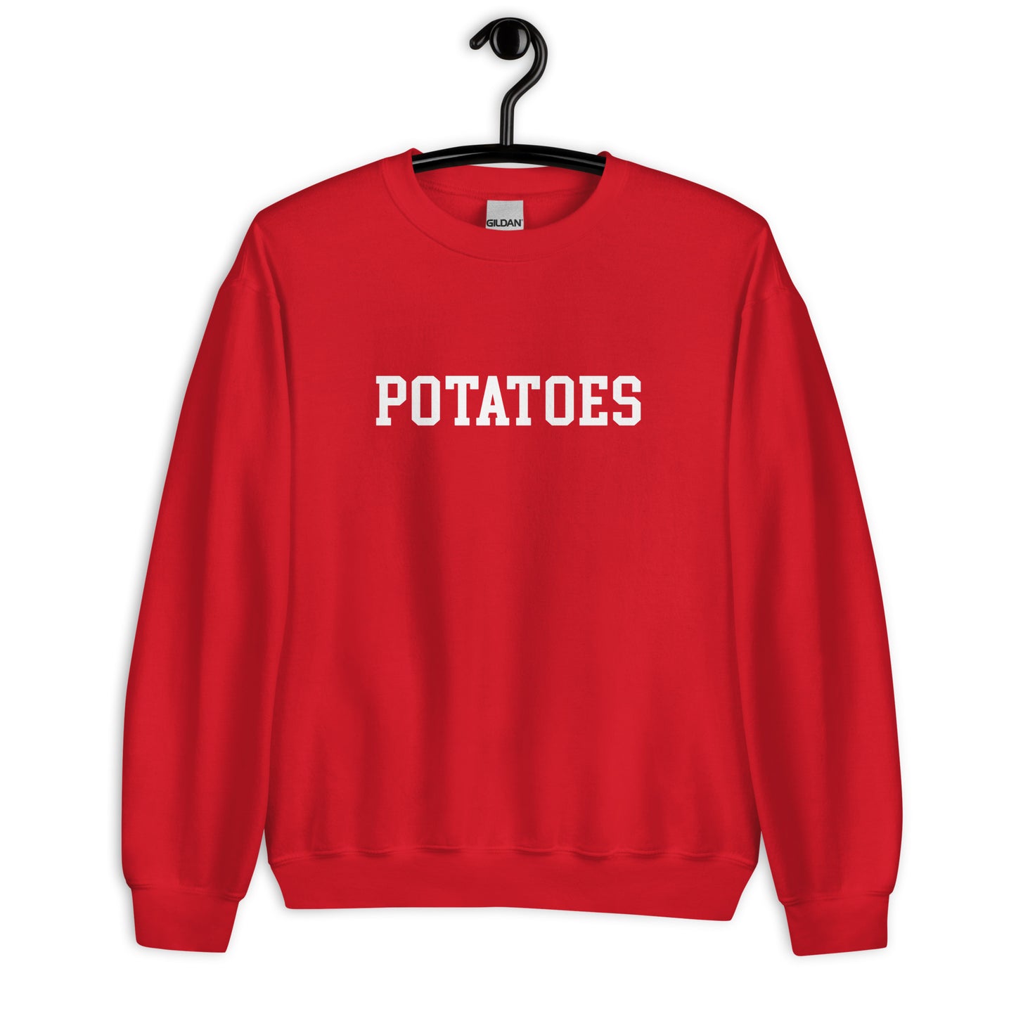 Potatoes Sweatshirt - Straight Font