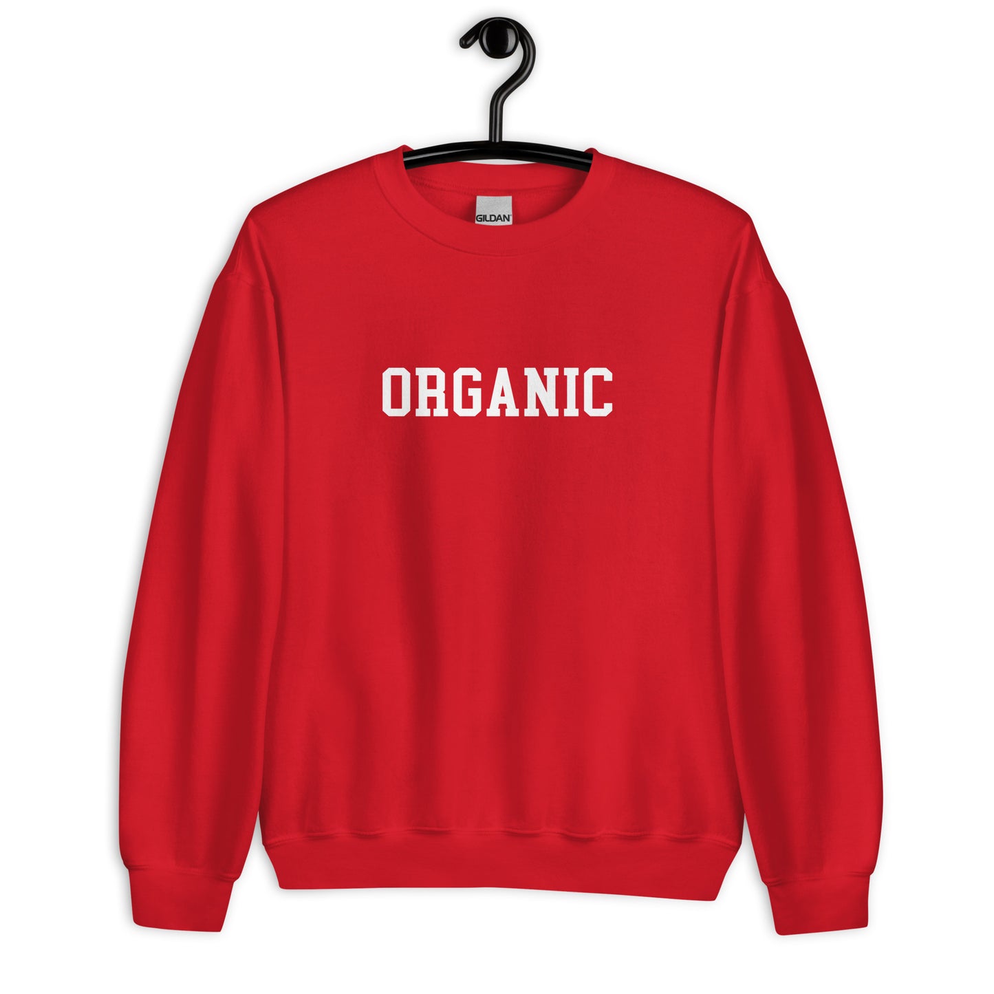 Organic Sweatshirt - Straight Font
