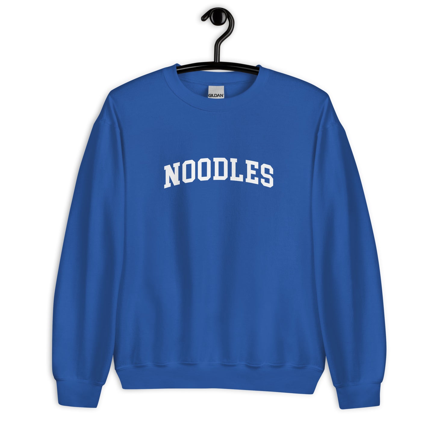 Noodles Sweatshirt - Arched Font