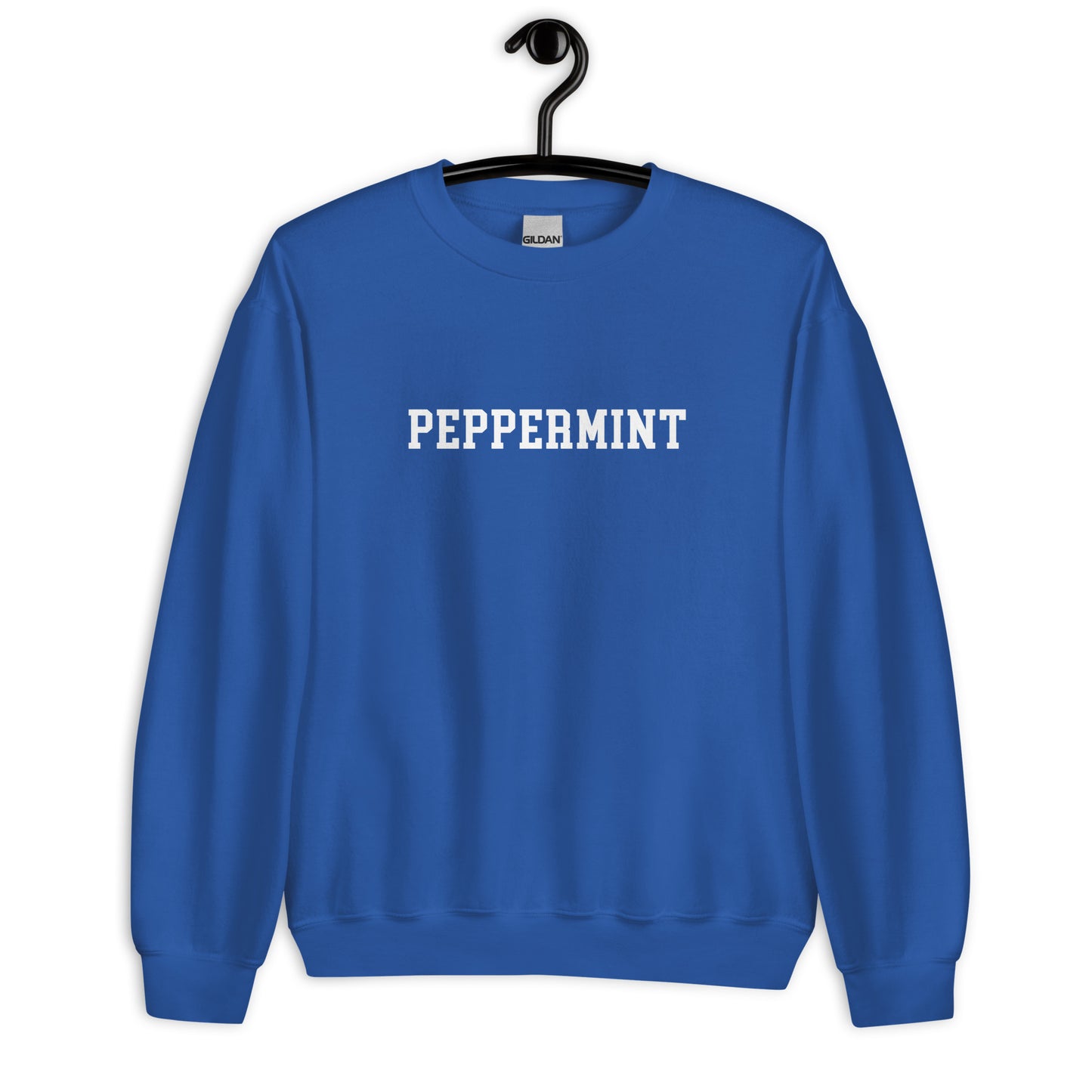 Peppermint Sweatshirt - Straight Font