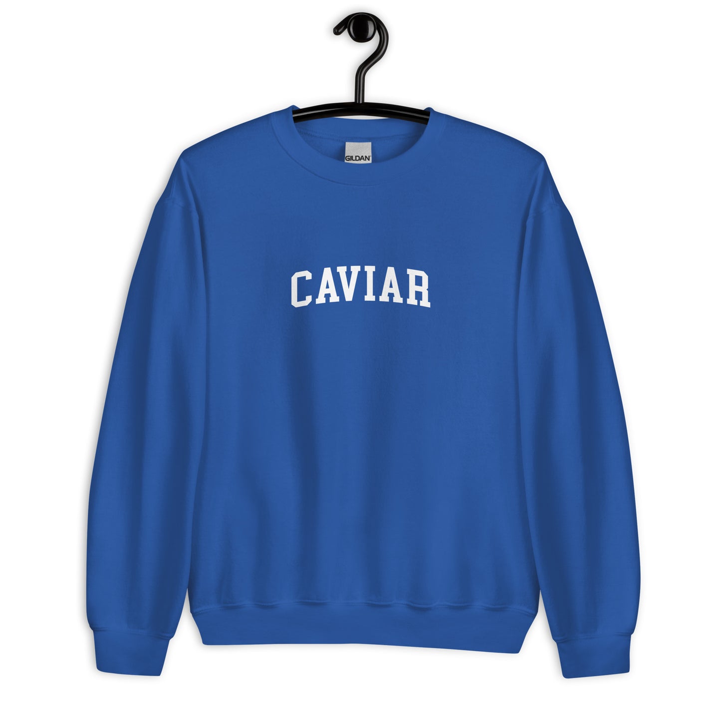 Caviar Sweatshirt - Arched Font
