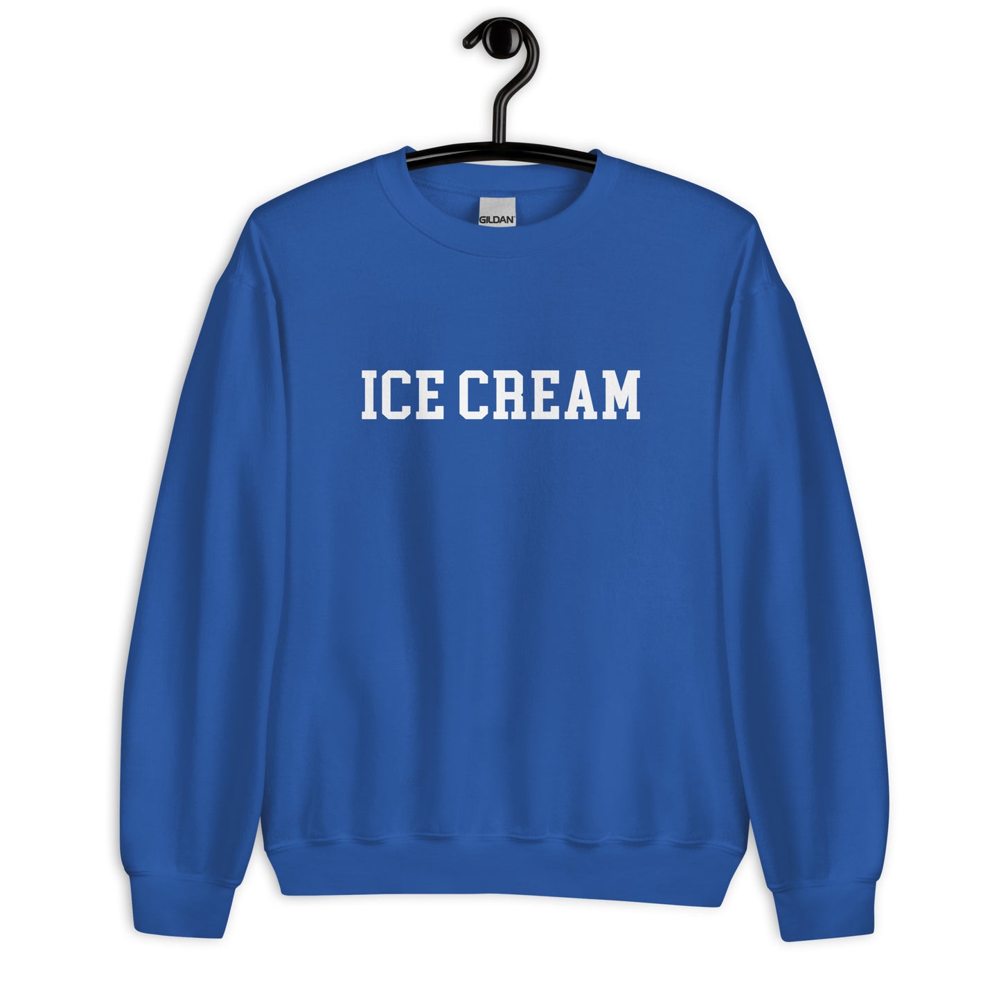 Ice Cream Sweatshirt - Straight Font