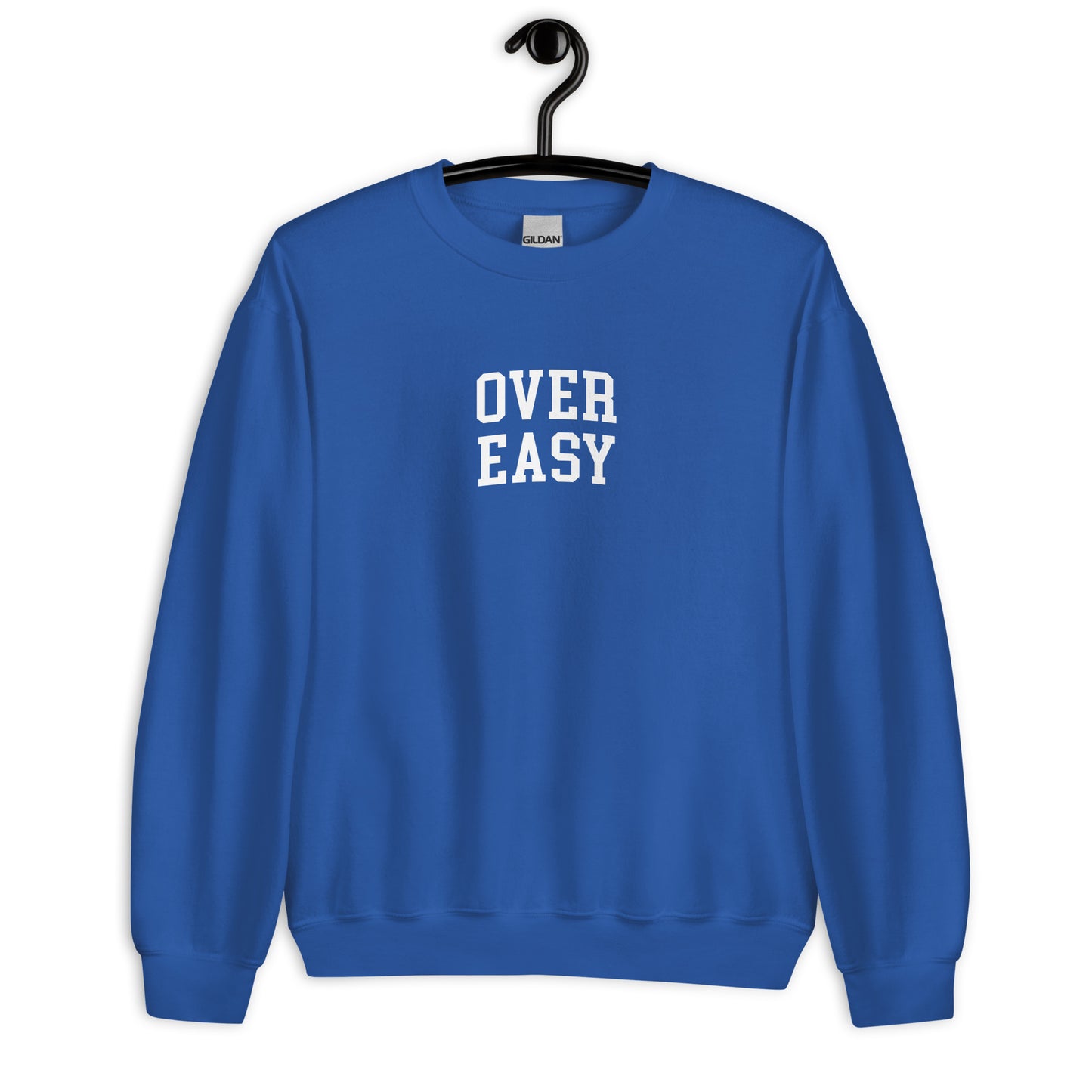 Over Easy Sweatshirt - Arched Font