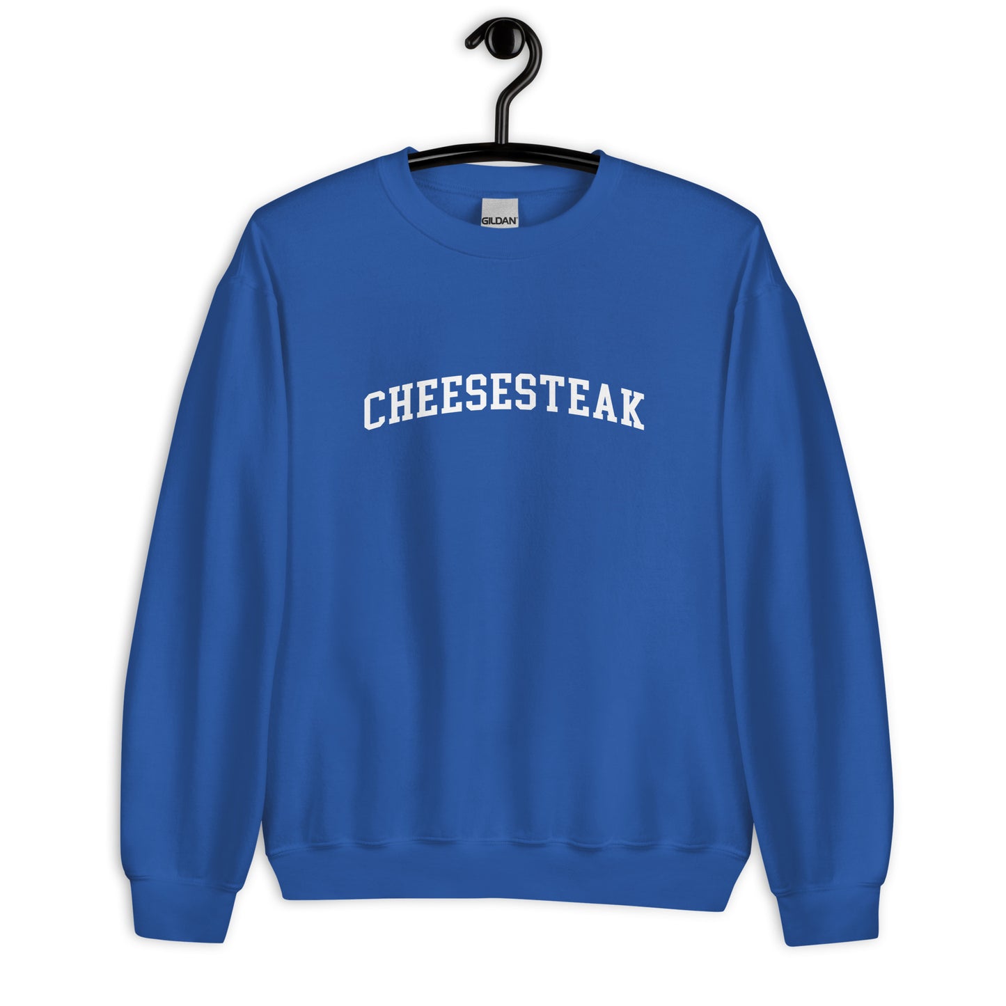 Cheesesteak Sweatshirt - Arched Font