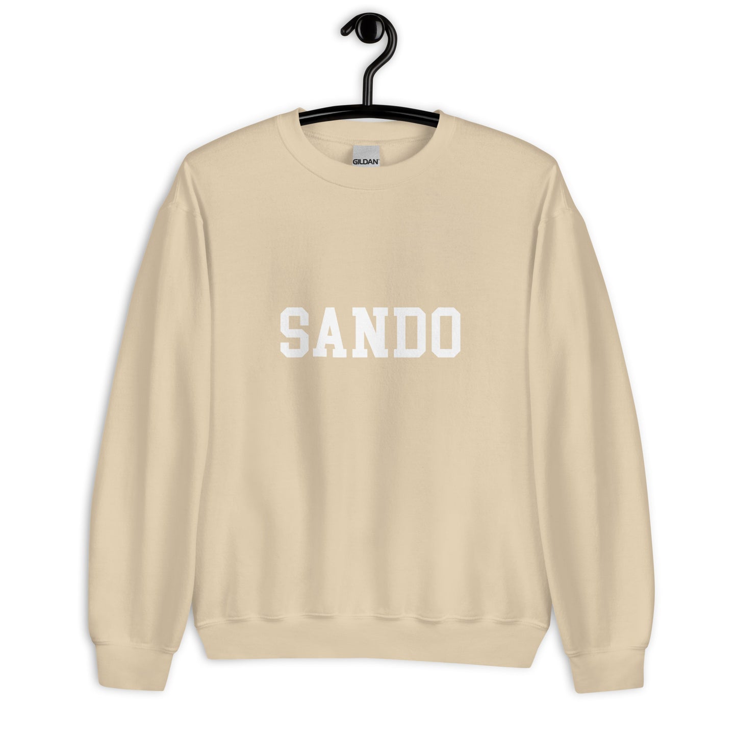 Sando Sweatshirt - Straight Font