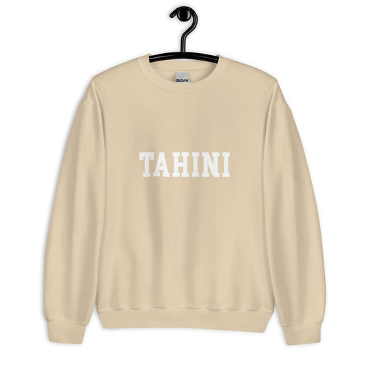 Tahini Sweatshirt - Straight Font