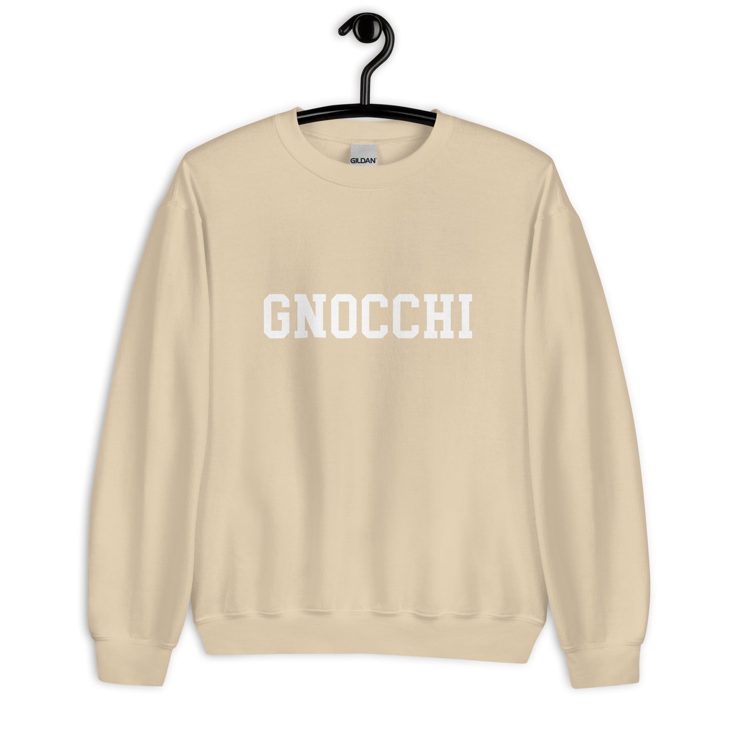 Gnocchi  Sweatshirt - Straight Font
