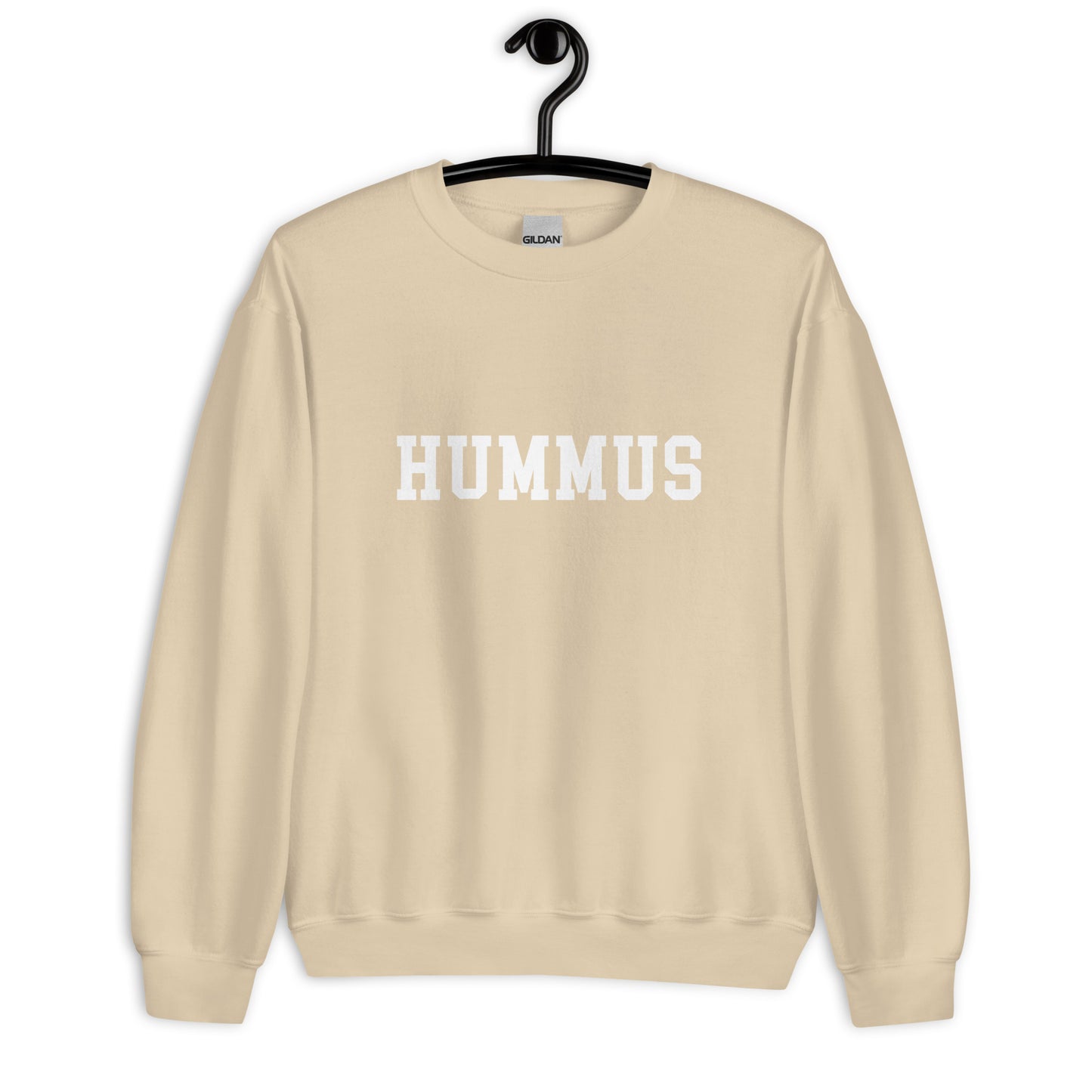Hummus Sweatshirt - Straight Font