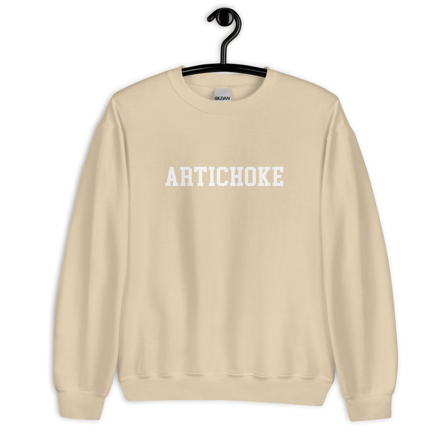 Artichoke Sweatshirt - Straight Font