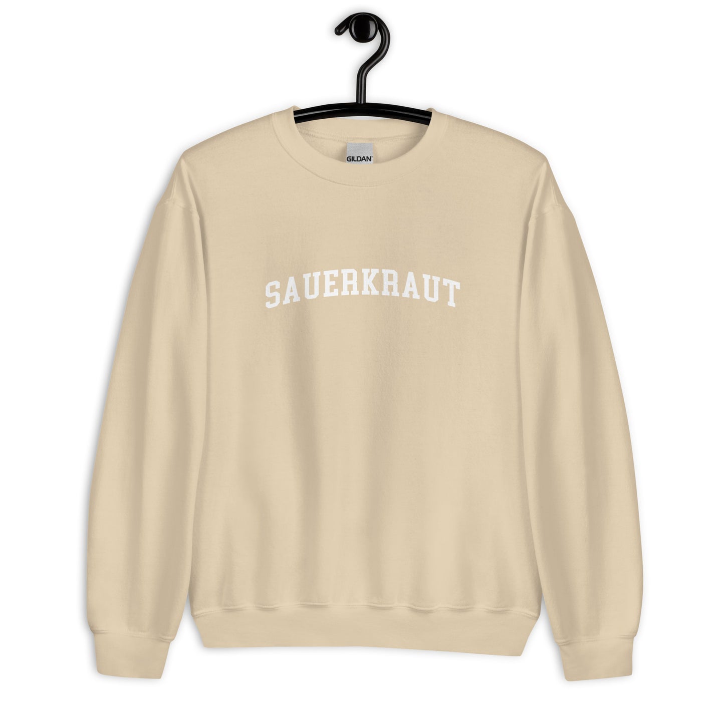 Sauerkraut Sweatshirt - Arched Font