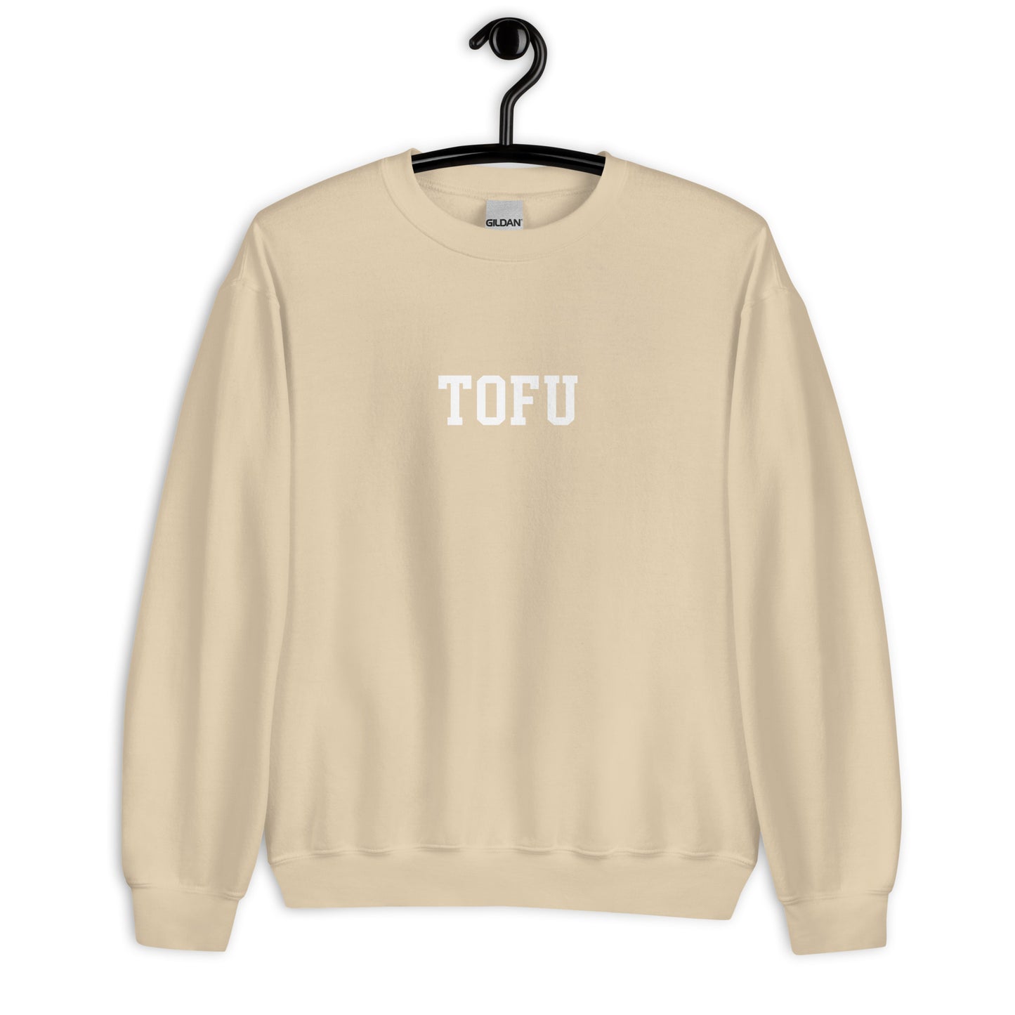 Tofu Sweatshirt - Straight Font