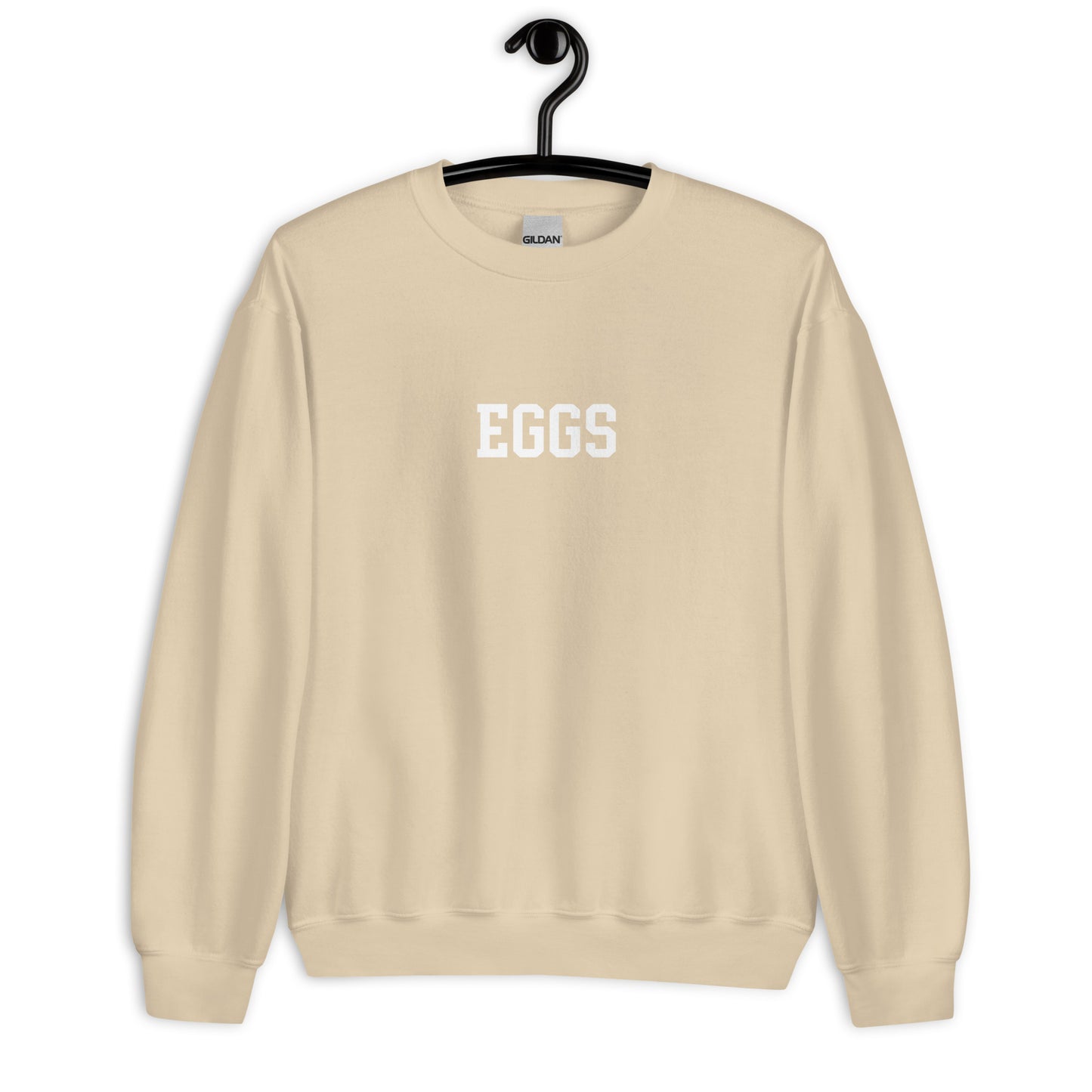 Eggs Sweatshirt - Straight Font