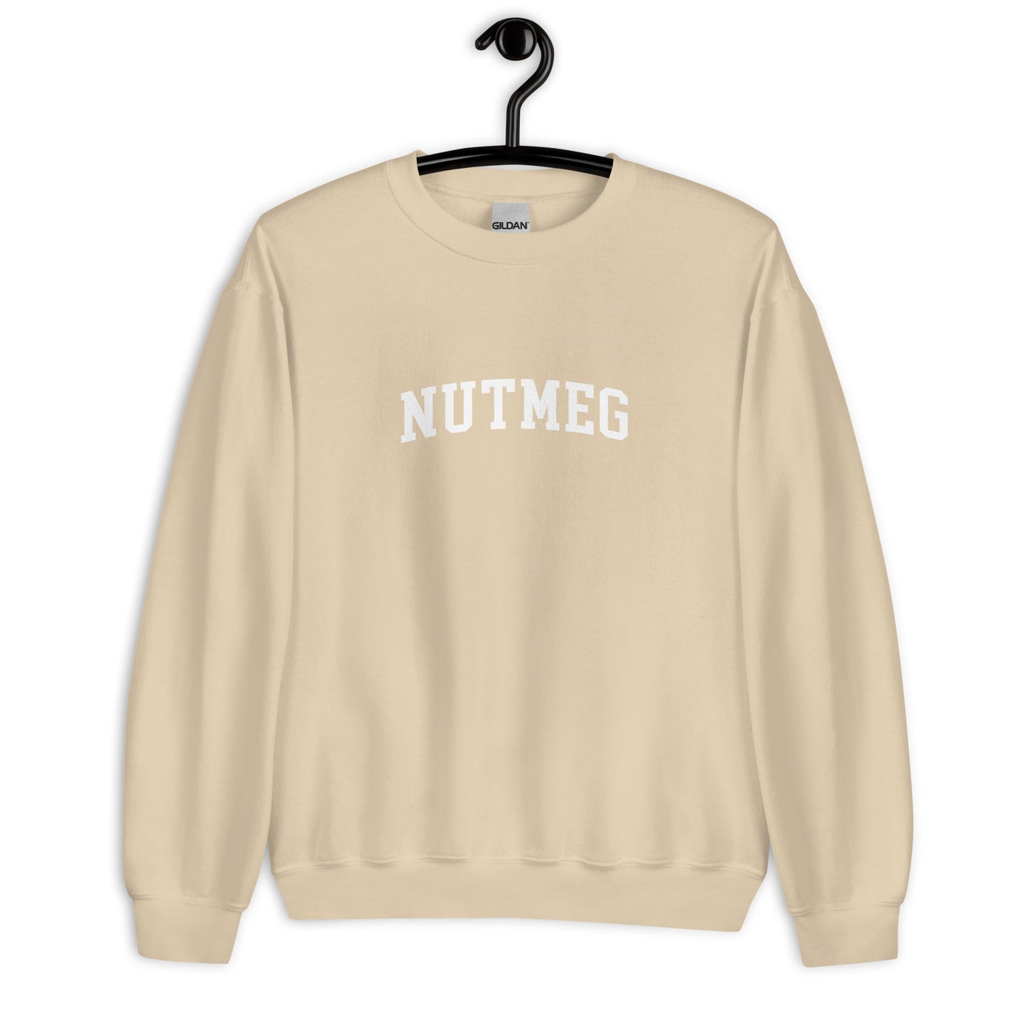 Nutmeg Sweatshirt - Arched Font