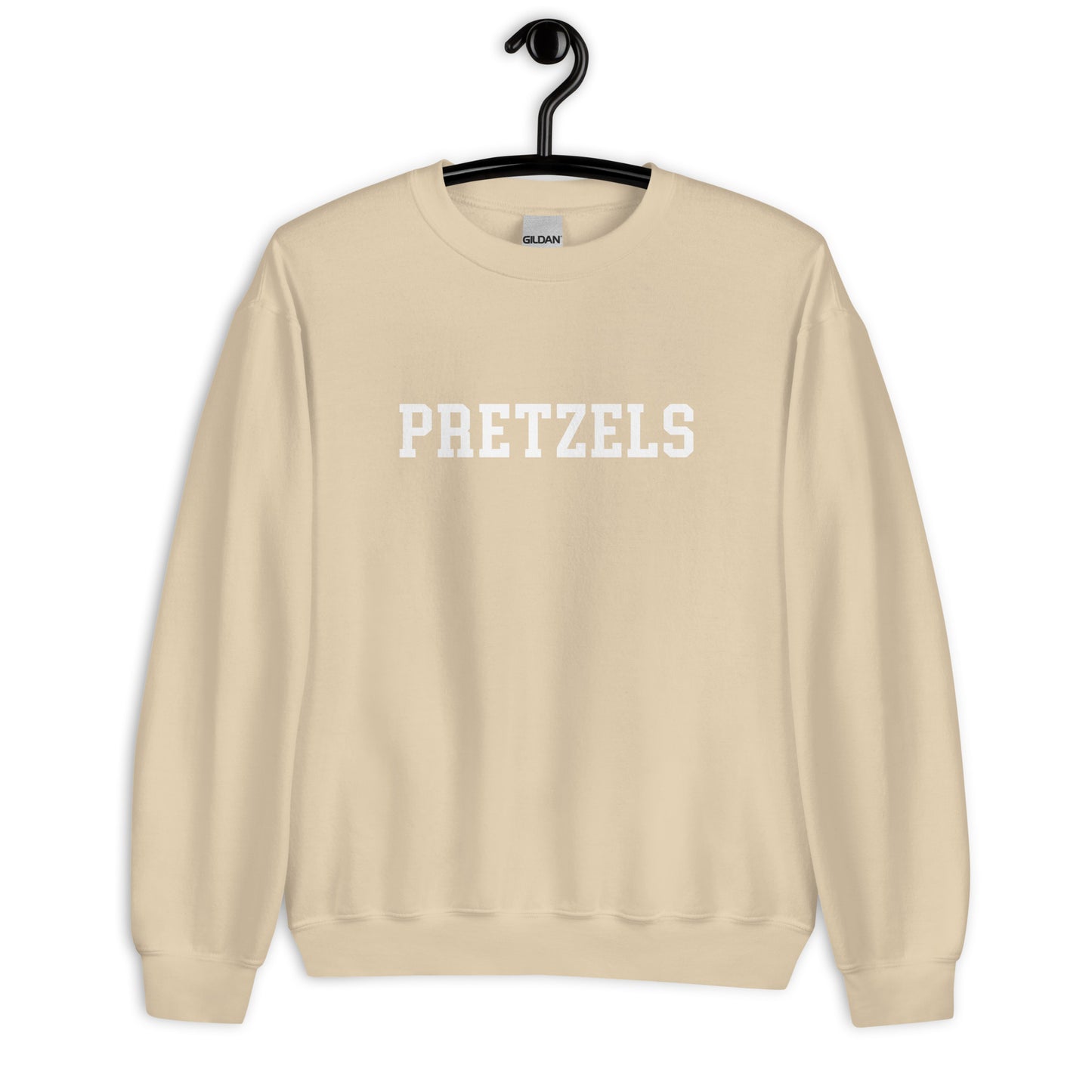 Pretzels Sweatshirt - Straight Font