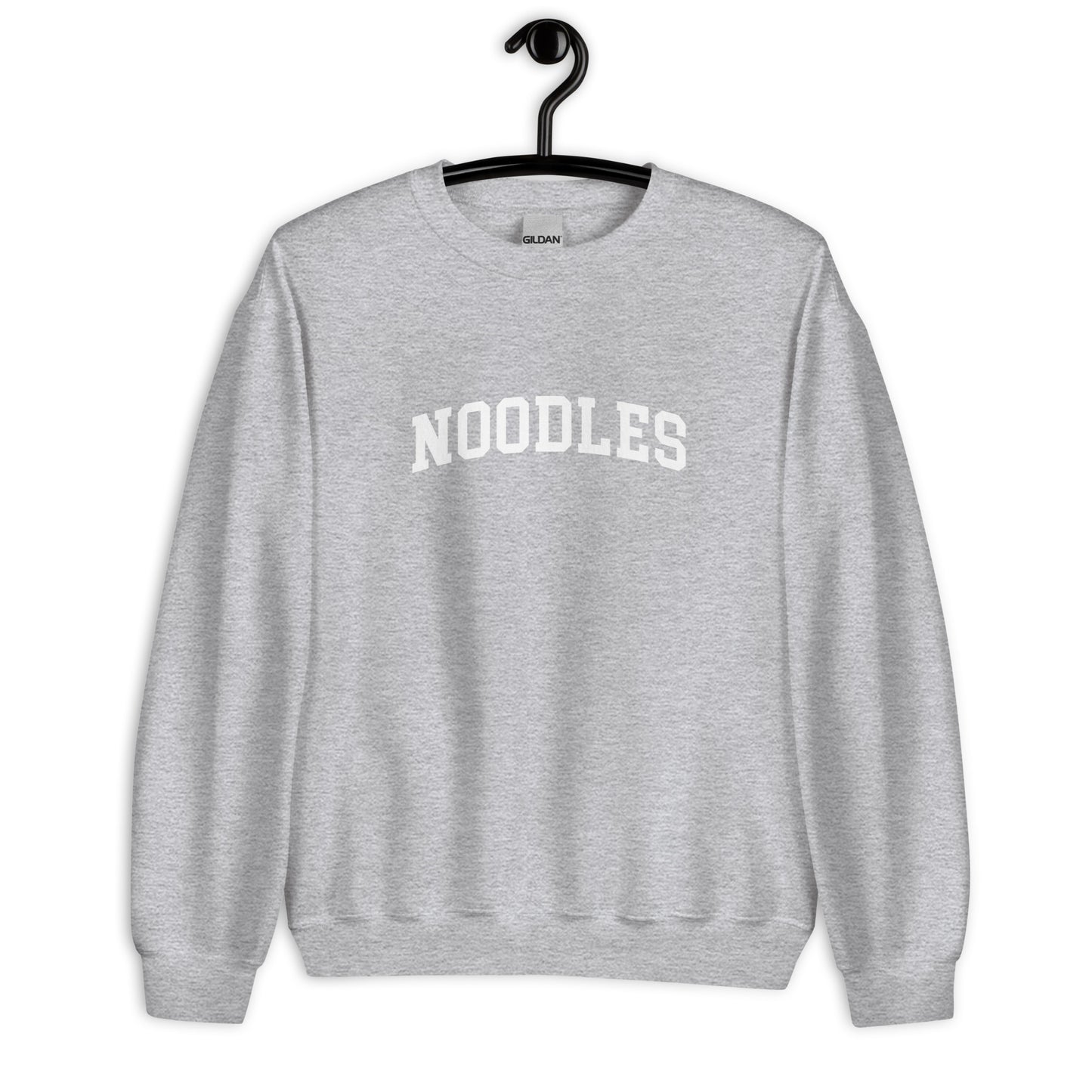 Noodles Sweatshirt - Arched Font