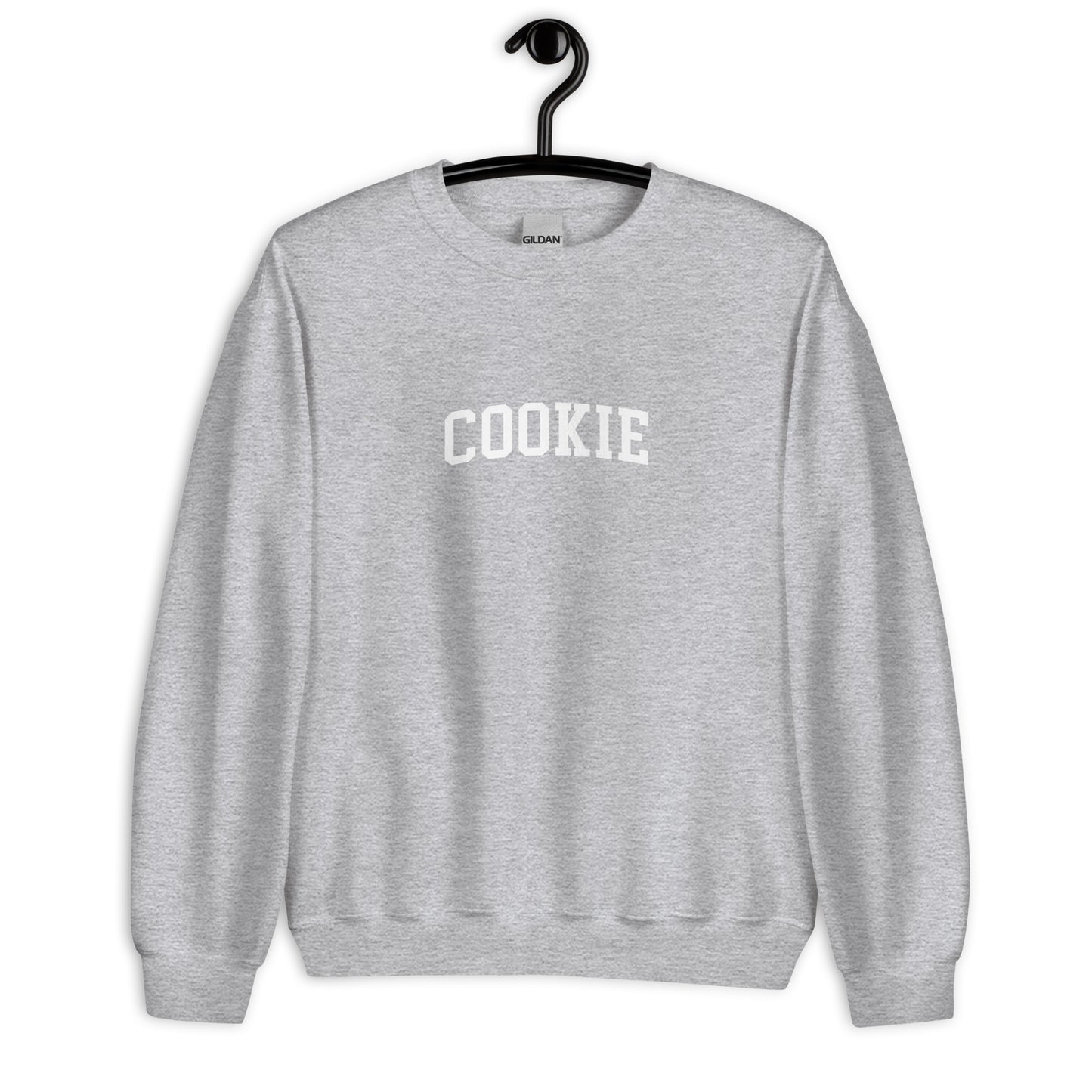 Cookie Sweatshirt - Arched Font