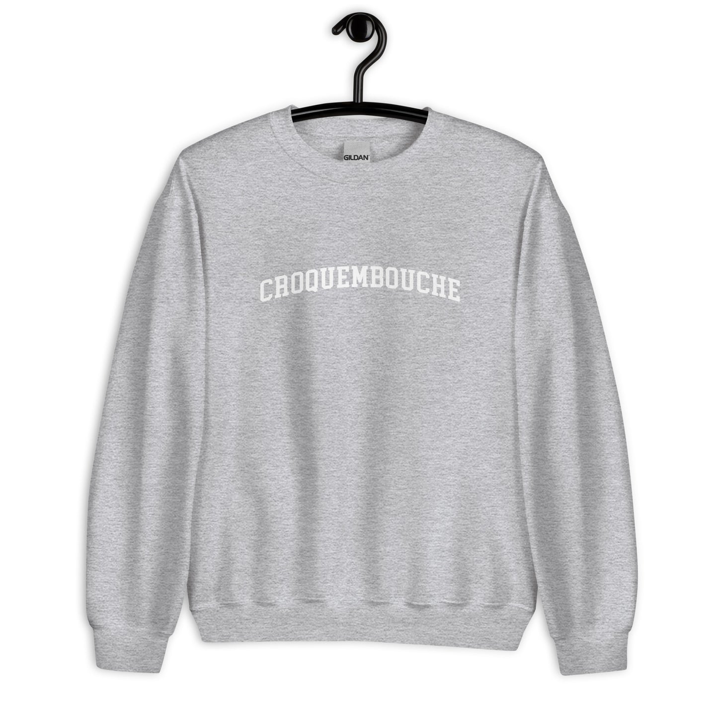 Croquembouche Sweatshirt - Arched Font
