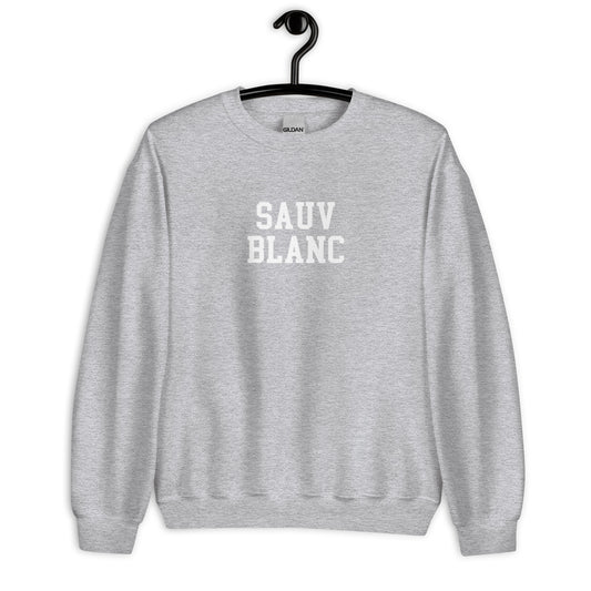 Sauv Blanc Sweatshirt - Straight Font