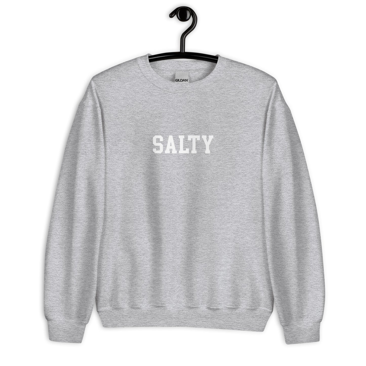 Salty Sweatshirt - Straight Font