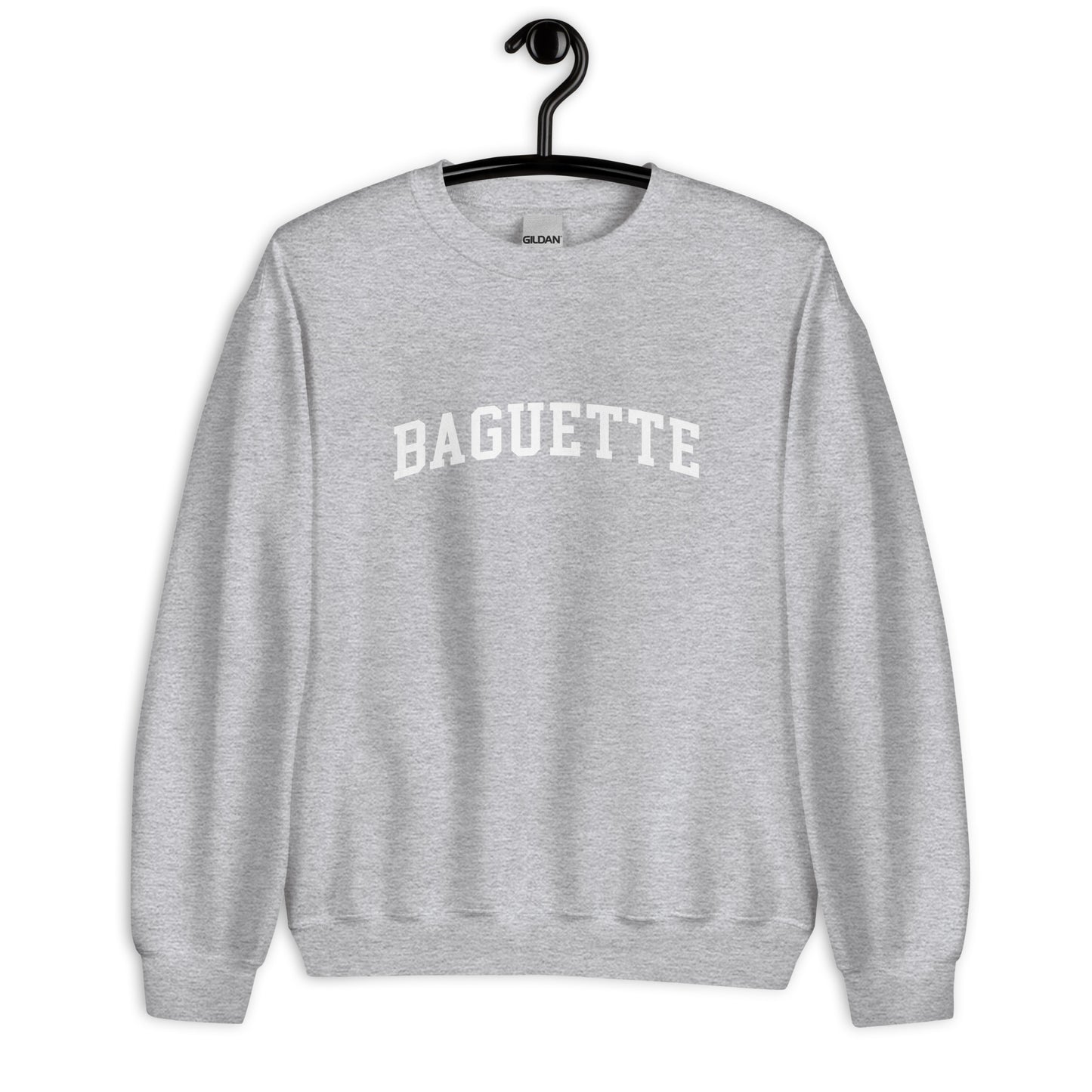 Baguette Sweatshirt - Arched Font