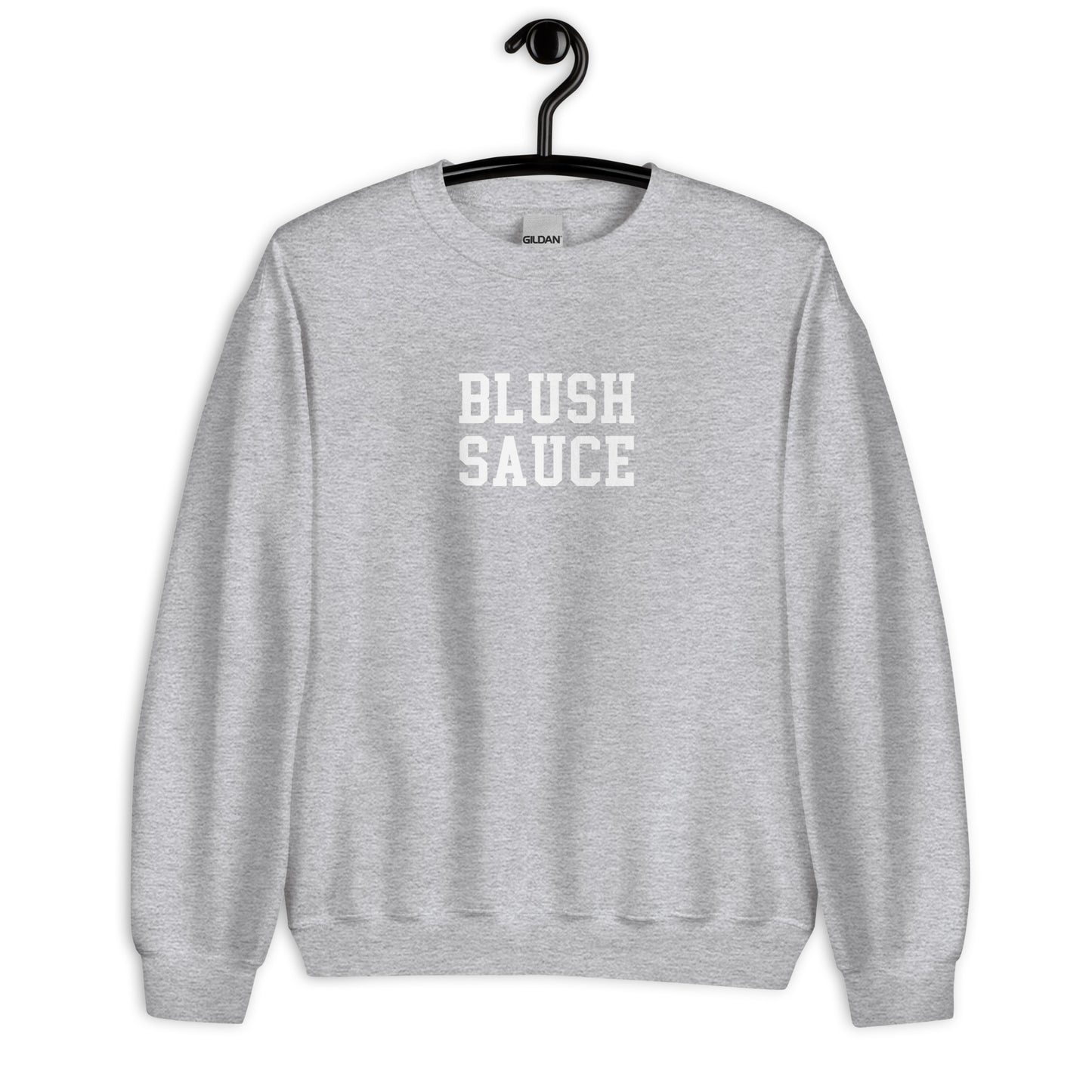 Blush Sauce Sweatshirt - Straight Font