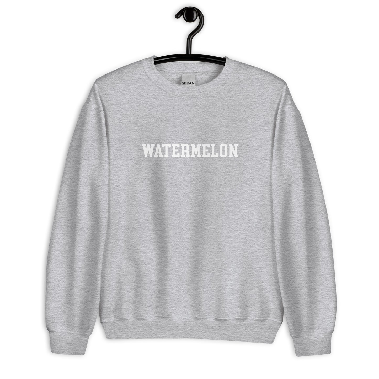 Watermelon Sweatshirt - Straight Font